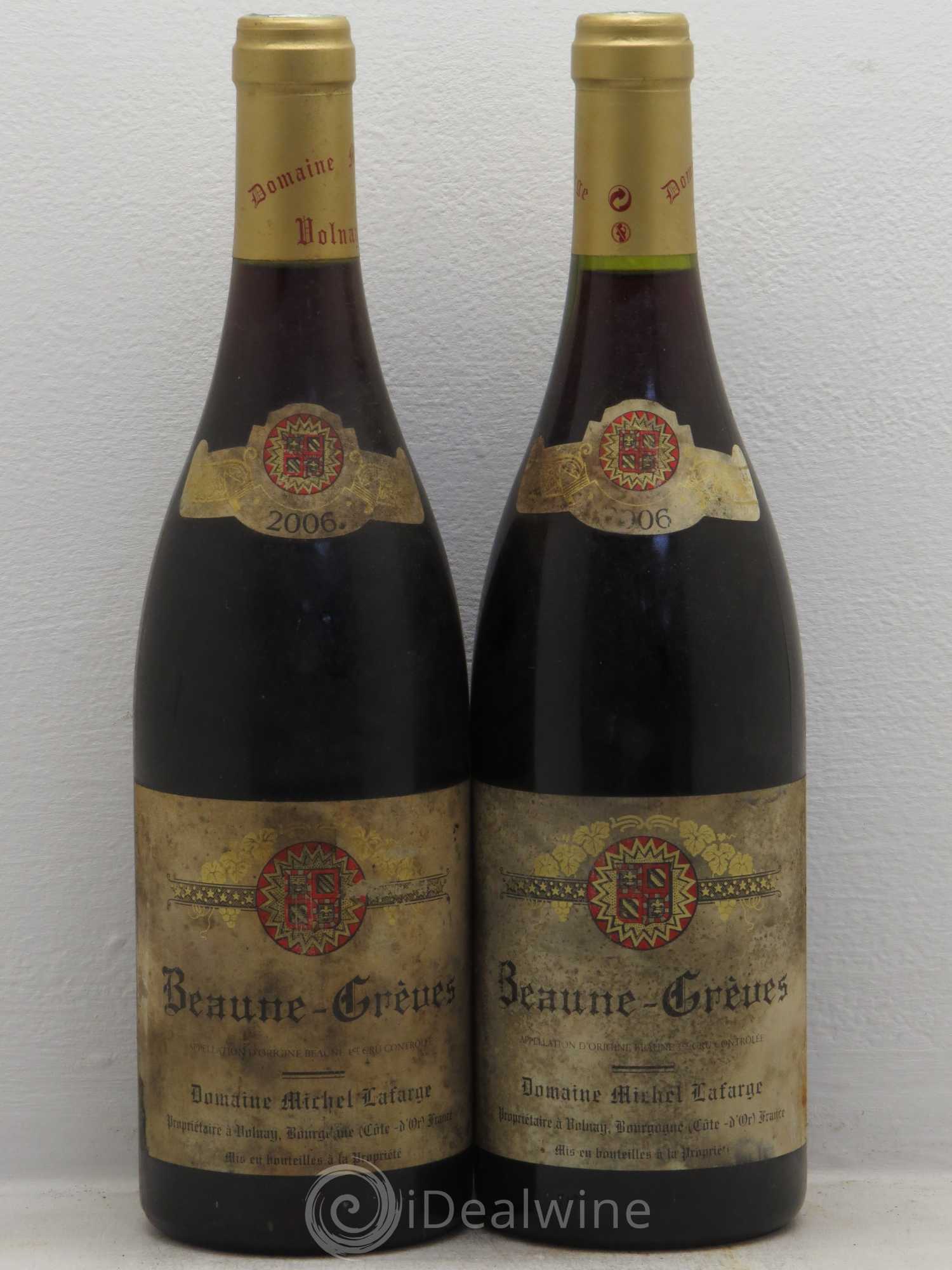 Beaune 1er Cru Grèves Lafarge (Domaine) 2006 - Lot de 2 bouteilles - 0