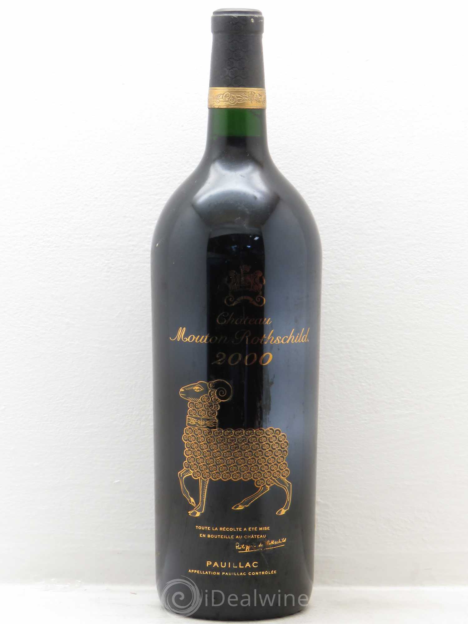 Château Mouton Rothschild 1er Grand Cru Classé 2000 - Lot de 1 magnum - 0