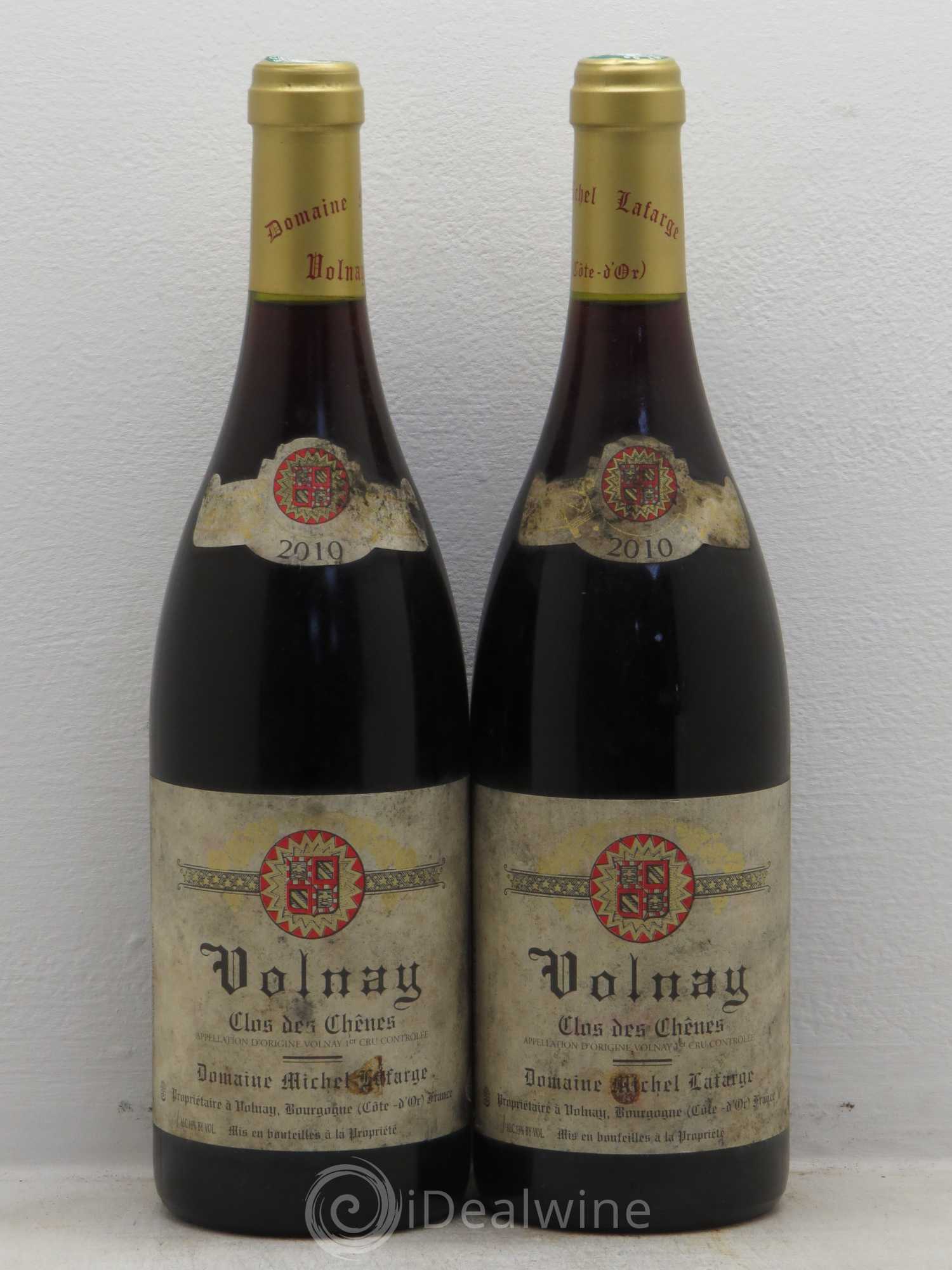 Volnay 1er Cru Clos des Chênes Lafarge (Domaine) 2010 - Lot de 2 bouteilles - 0