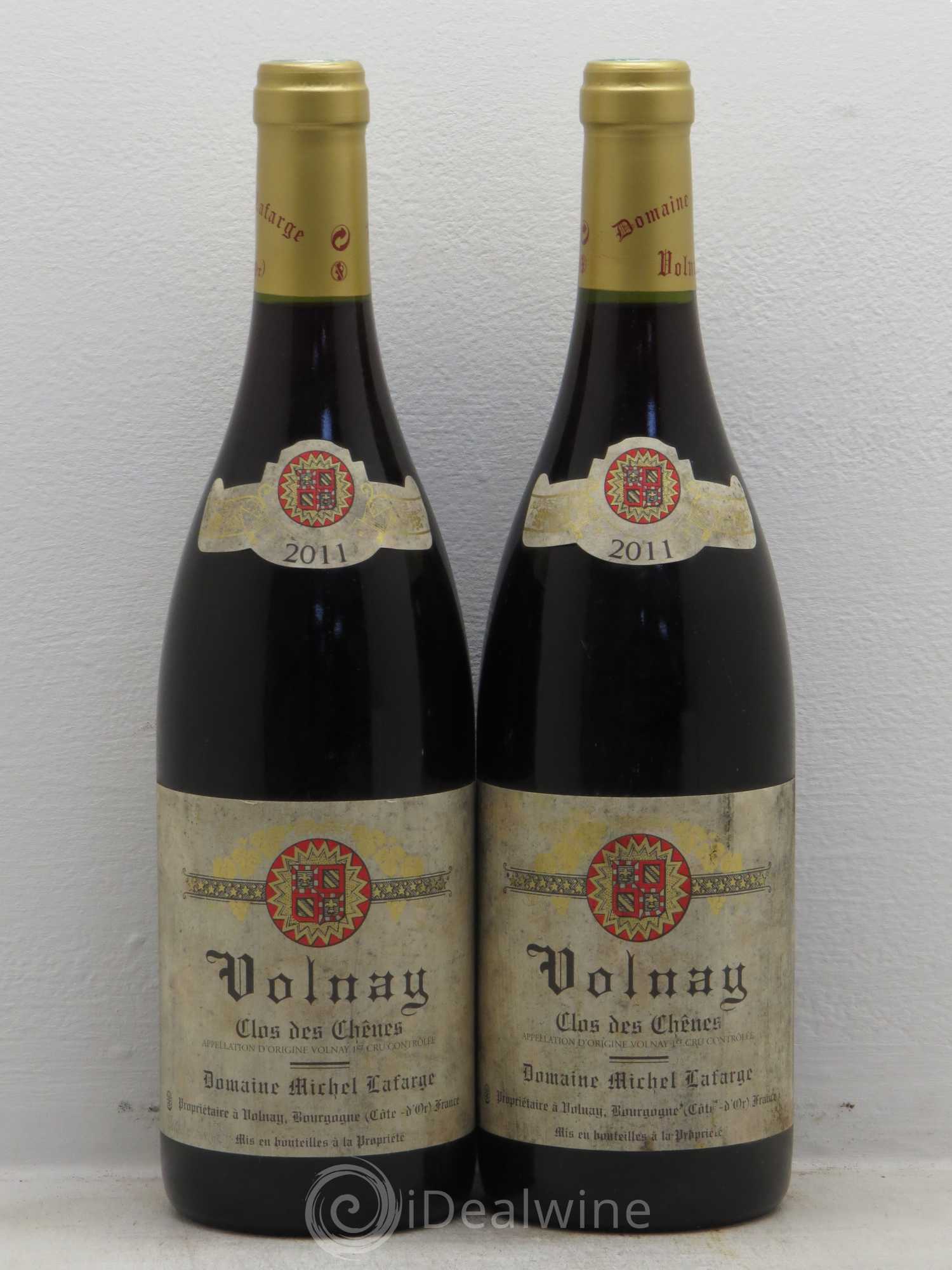 Volnay 1er Cru Clos des Chênes Lafarge (Domaine) 2011 - Lot de 2 bouteilles - 0