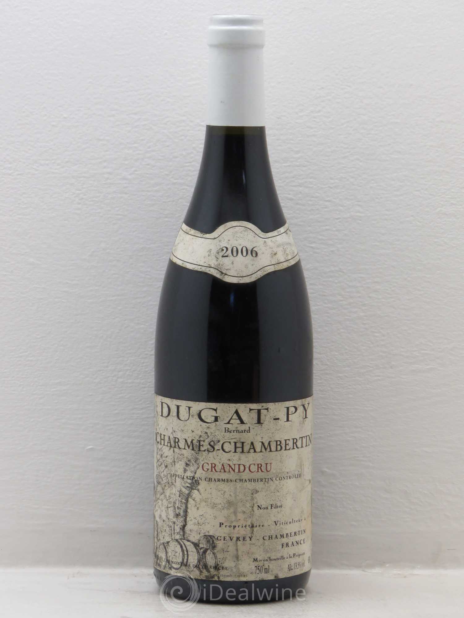 Charmes-Chambertin Grand Cru Dugat-Py 2006 - Lot de 1 bouteille - 0