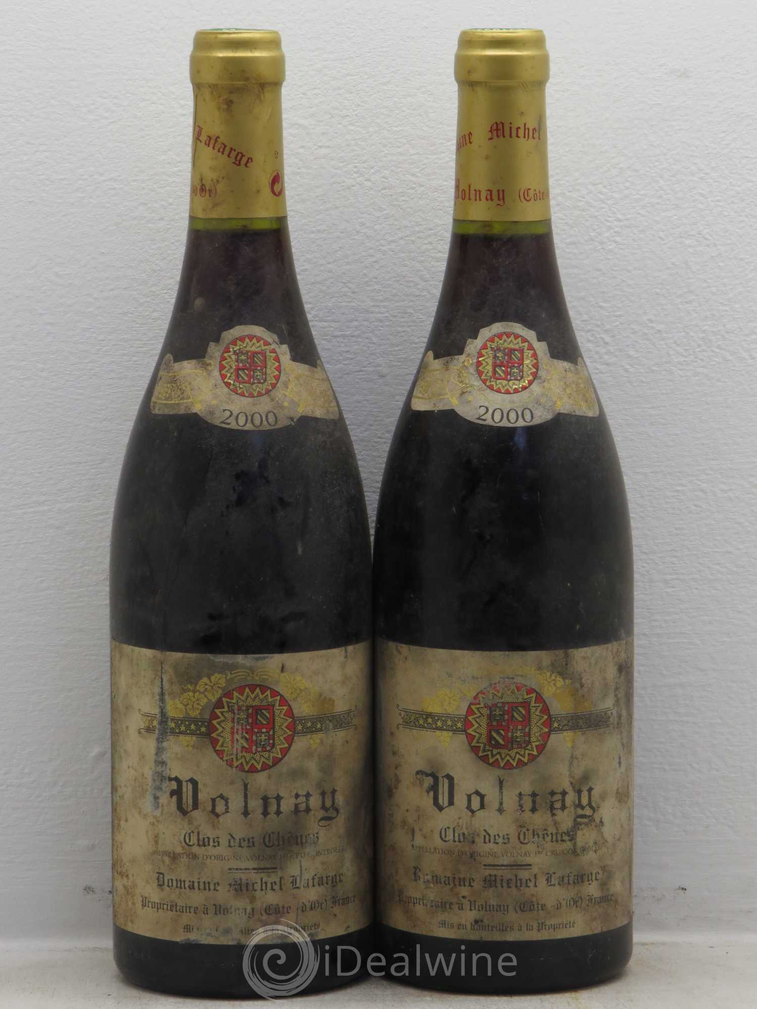 Volnay 1er Cru Clos des Chênes Lafarge (Domaine) 2000 - Lot de 2 bouteilles - 0