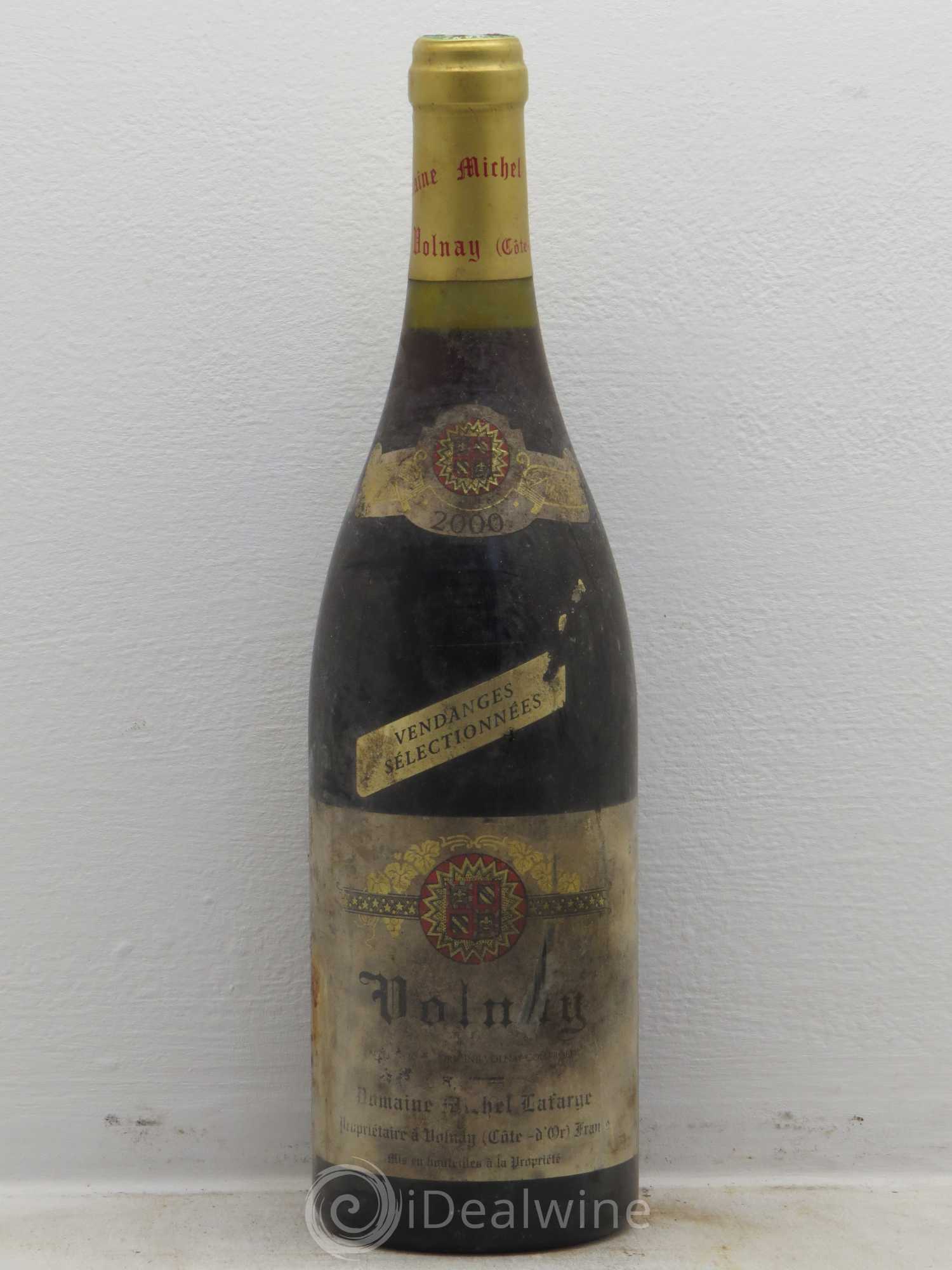 Volnay Vendanges sélectionnées Lafarge (Domaine) 2000 - Lot de 1 bouteille - 0
