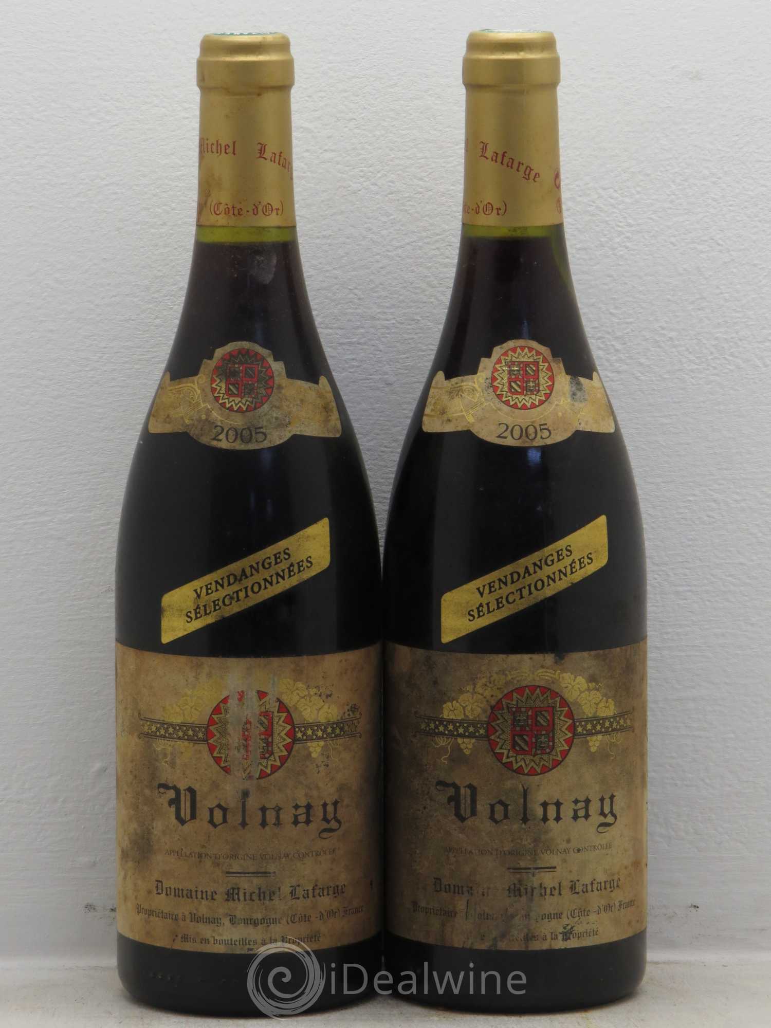 Volnay Vendanges sélectionnées Lafarge (Domaine) 2005 - Lot de 2 bouteilles - 0