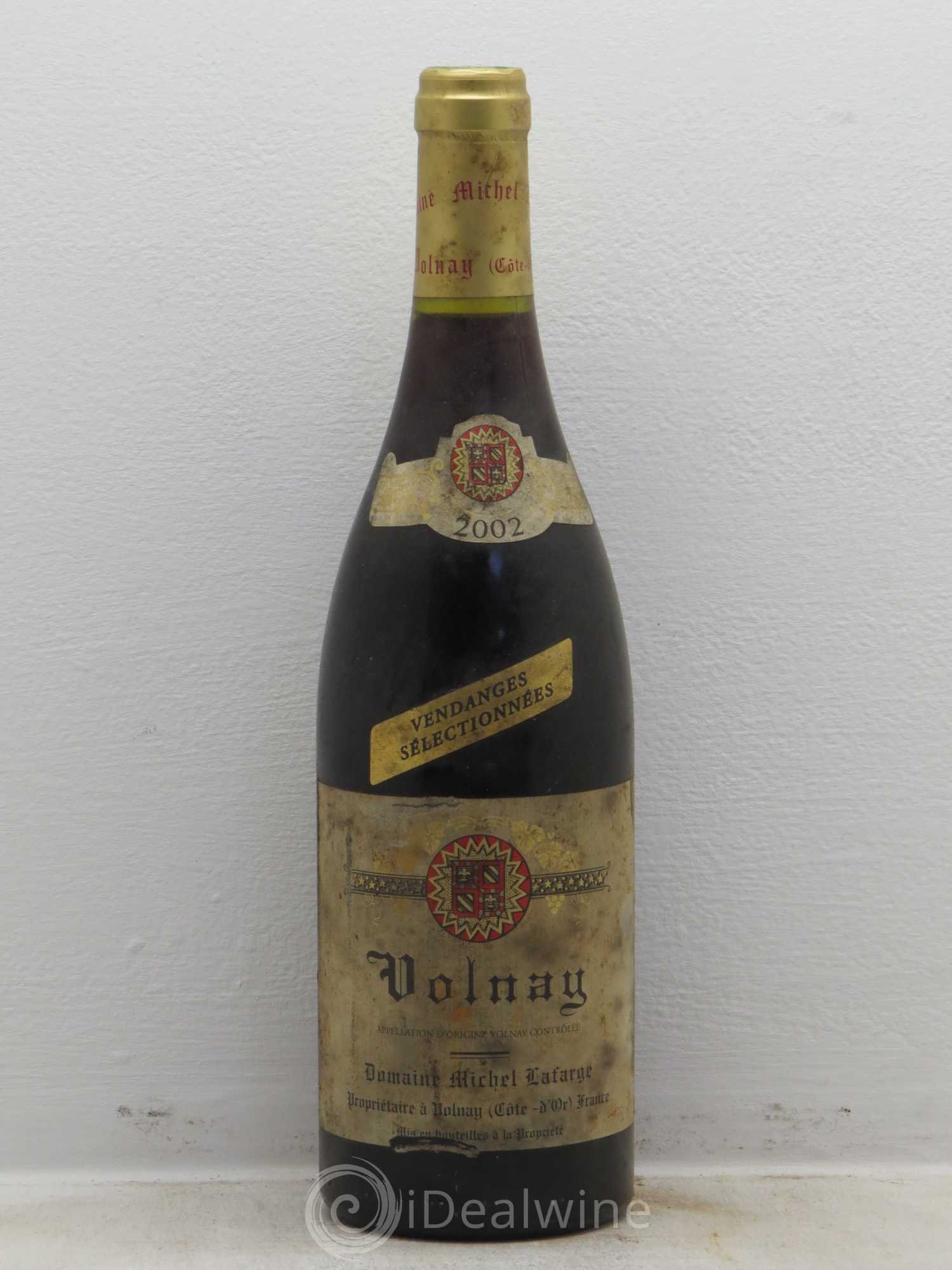 Volnay Vendanges sélectionnées Lafarge (Domaine) 2002 - Lot de 1 bouteille - 0