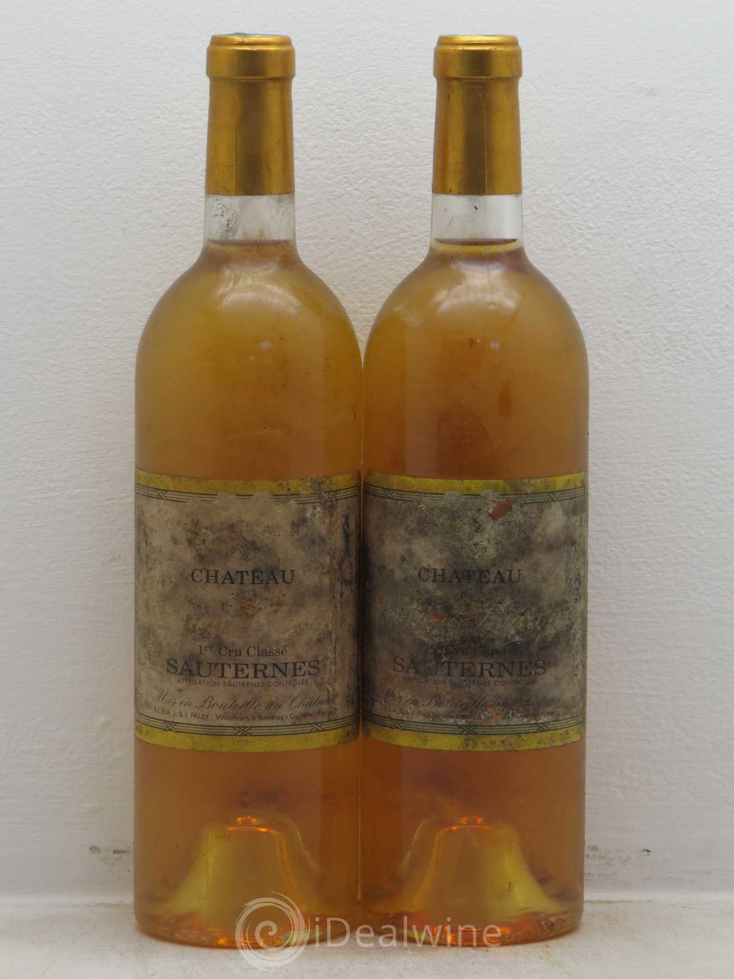 Clos Haut-Peyraguey 1er Grand Cru Classé 2001 - Lotto di 2 bottiglie - 0