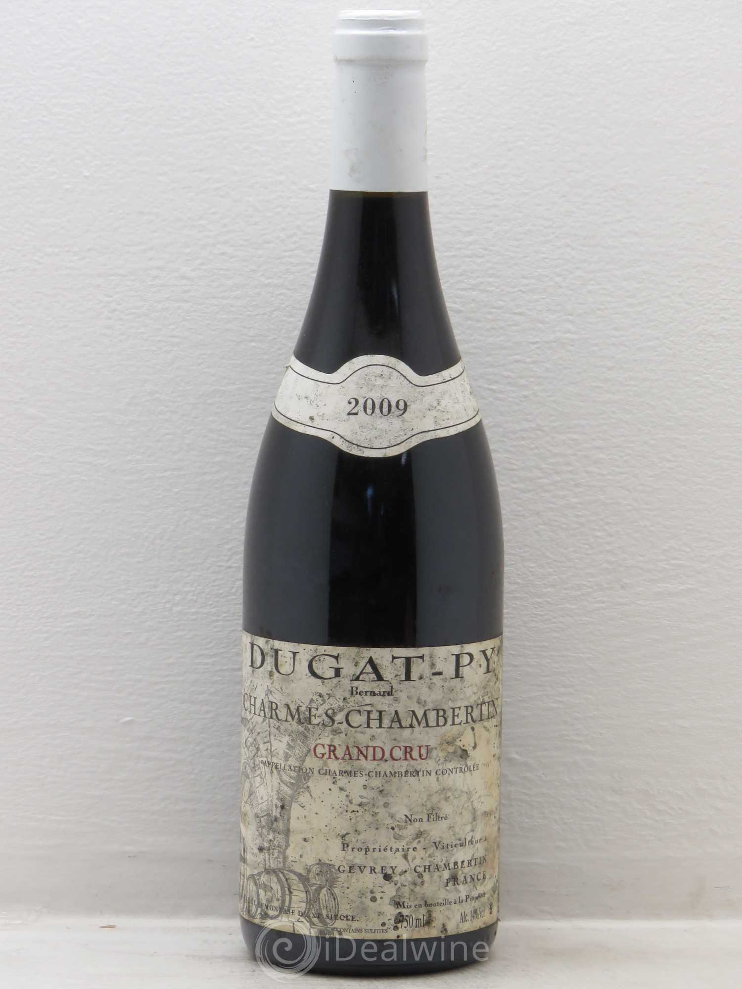 Charmes-Chambertin Grand Cru Dugat-Py 2009 - Lot de 1 bouteille - 0