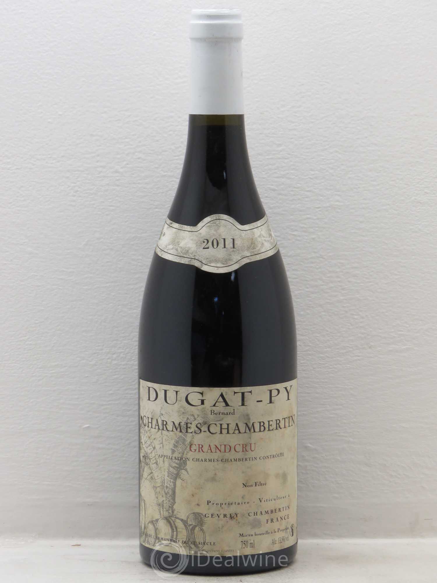 Charmes-Chambertin Grand Cru Dugat-Py 2011 - Lot de 1 bouteille - 0