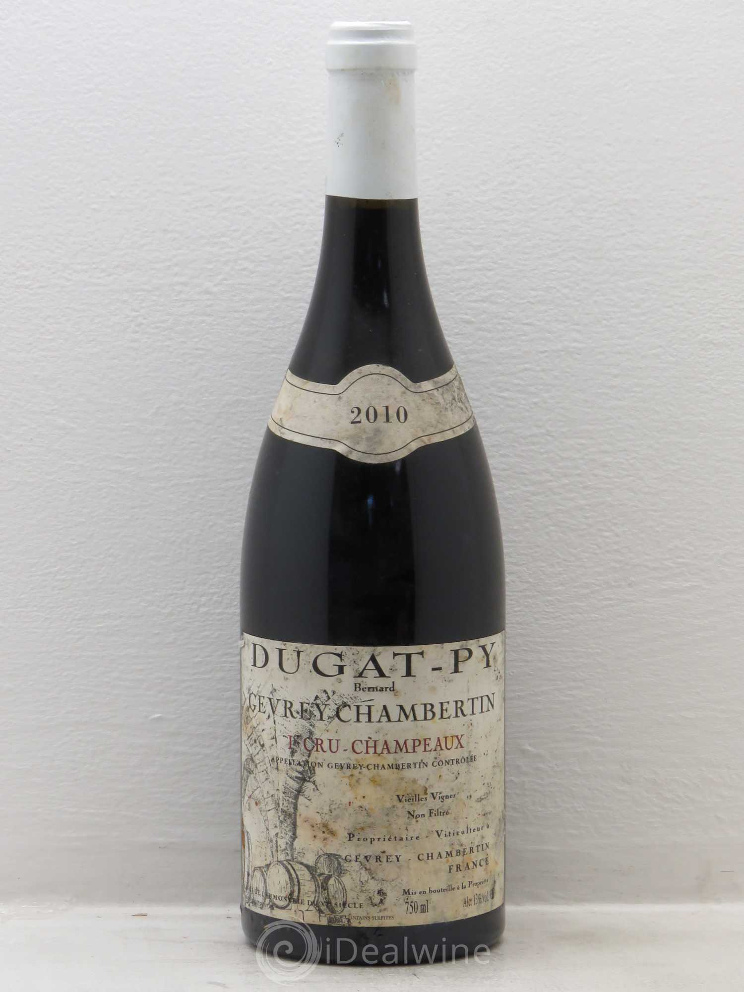 Gevrey-Chambertin 1er Cru Champeaux Dugat-Py 2010 - Posten von 1 Flasche - 0