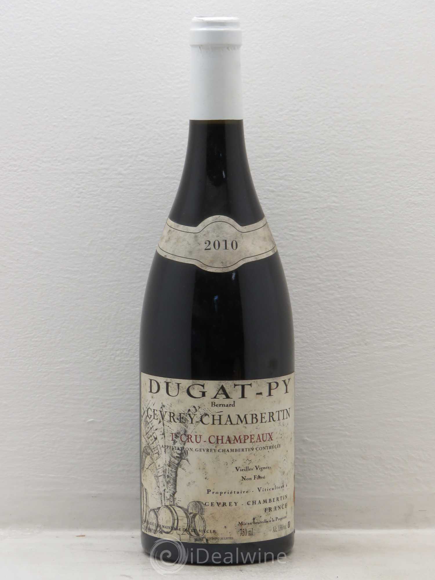 Gevrey-Chambertin 1er Cru Champeaux Dugat-Py 2010 - Posten von 1 Flasche - 0