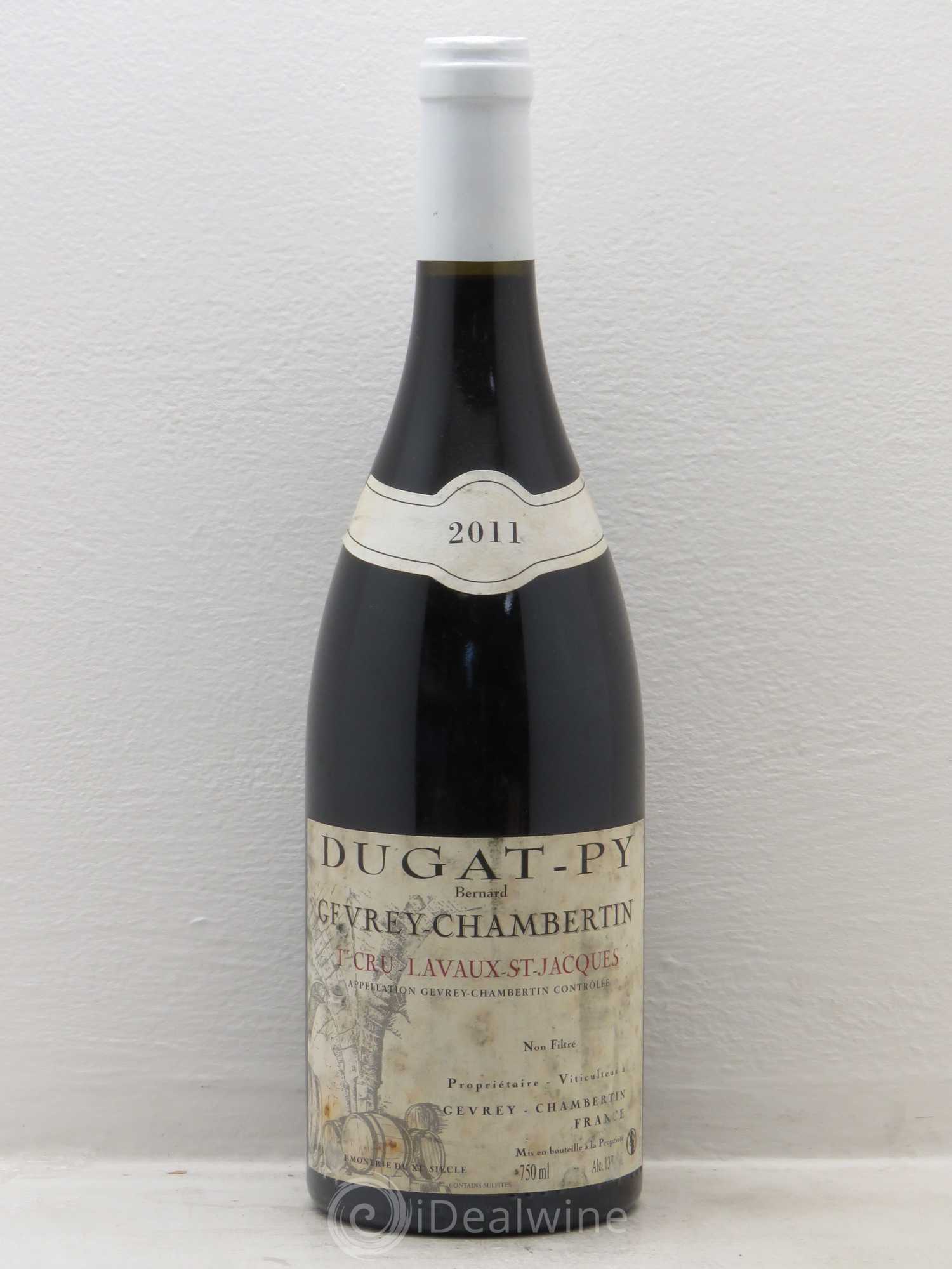 Gevrey-Chambertin 1er Cru Lavaux Saint Jacques Dugat-Py 2011 - Lot de 1 bouteille - 0