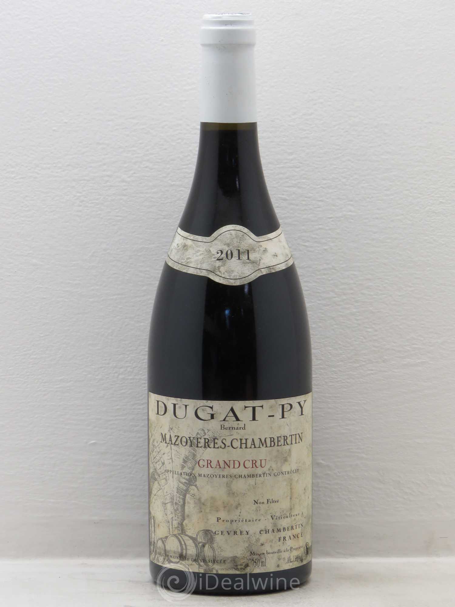 Mazoyères-Chambertin Grand Cru Dugat-Py 2011 - Lot de 1 bouteille - 0