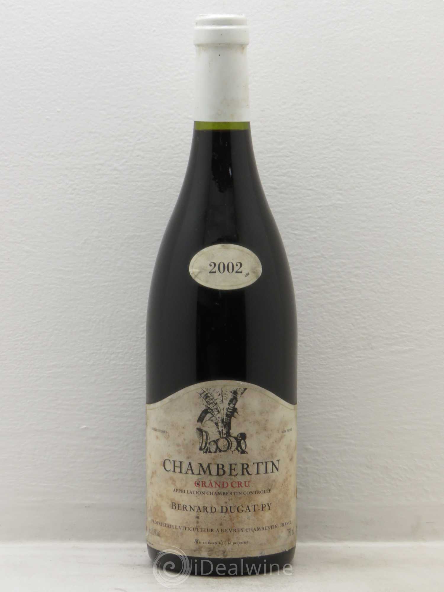 Chambertin Grand Cru Vieilles Vignes Dugat-Py 2002 - Lot de 1 bouteille - 0
