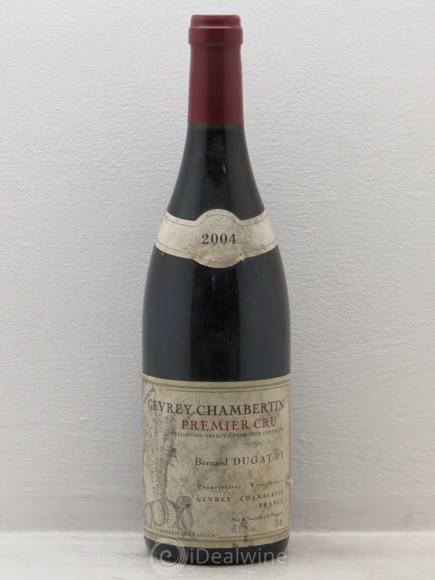 Gevrey-Chambertin 1er Cru Dugat-Py 2004 - Lot de 1 bouteille - 0