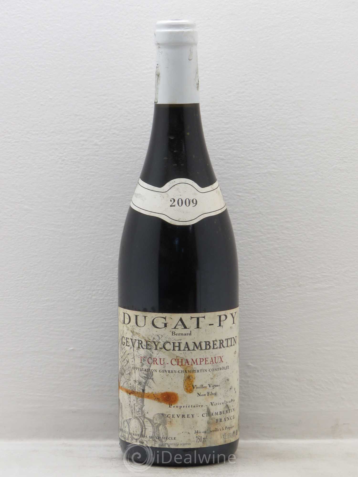 Gevrey-Chambertin 1er Cru Champeaux Dugat-Py 2009 - Posten von 1 Flasche - 0