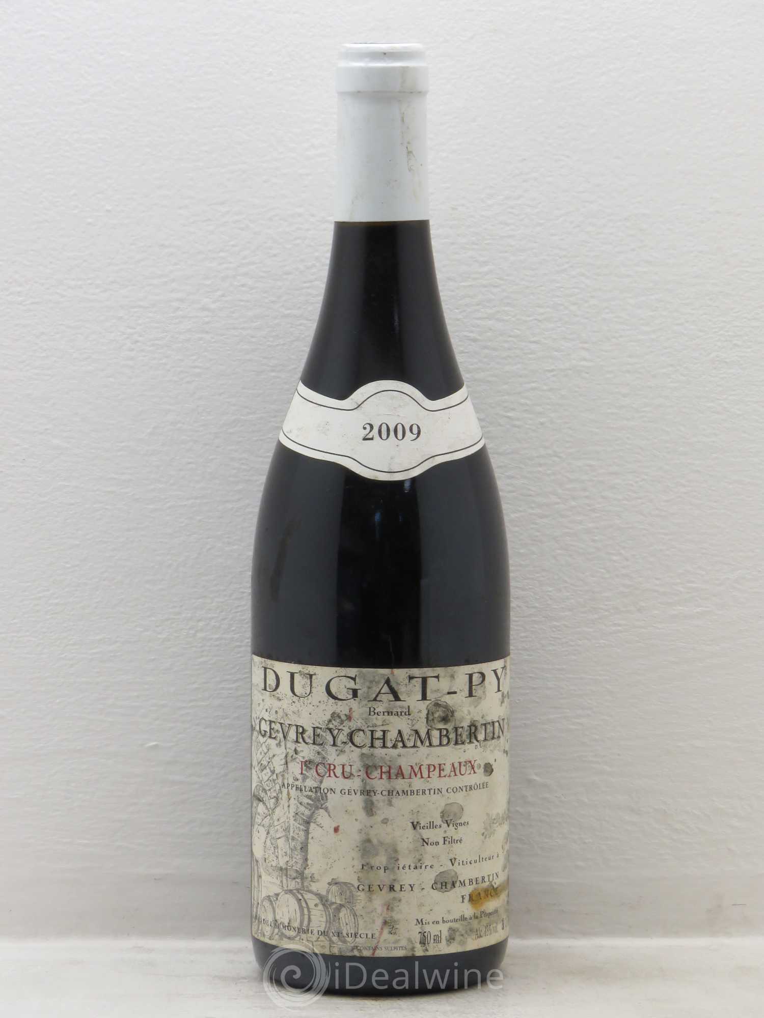 Gevrey-Chambertin 1er Cru Champeaux Dugat-Py 2009 - Posten von 1 Flasche - 0