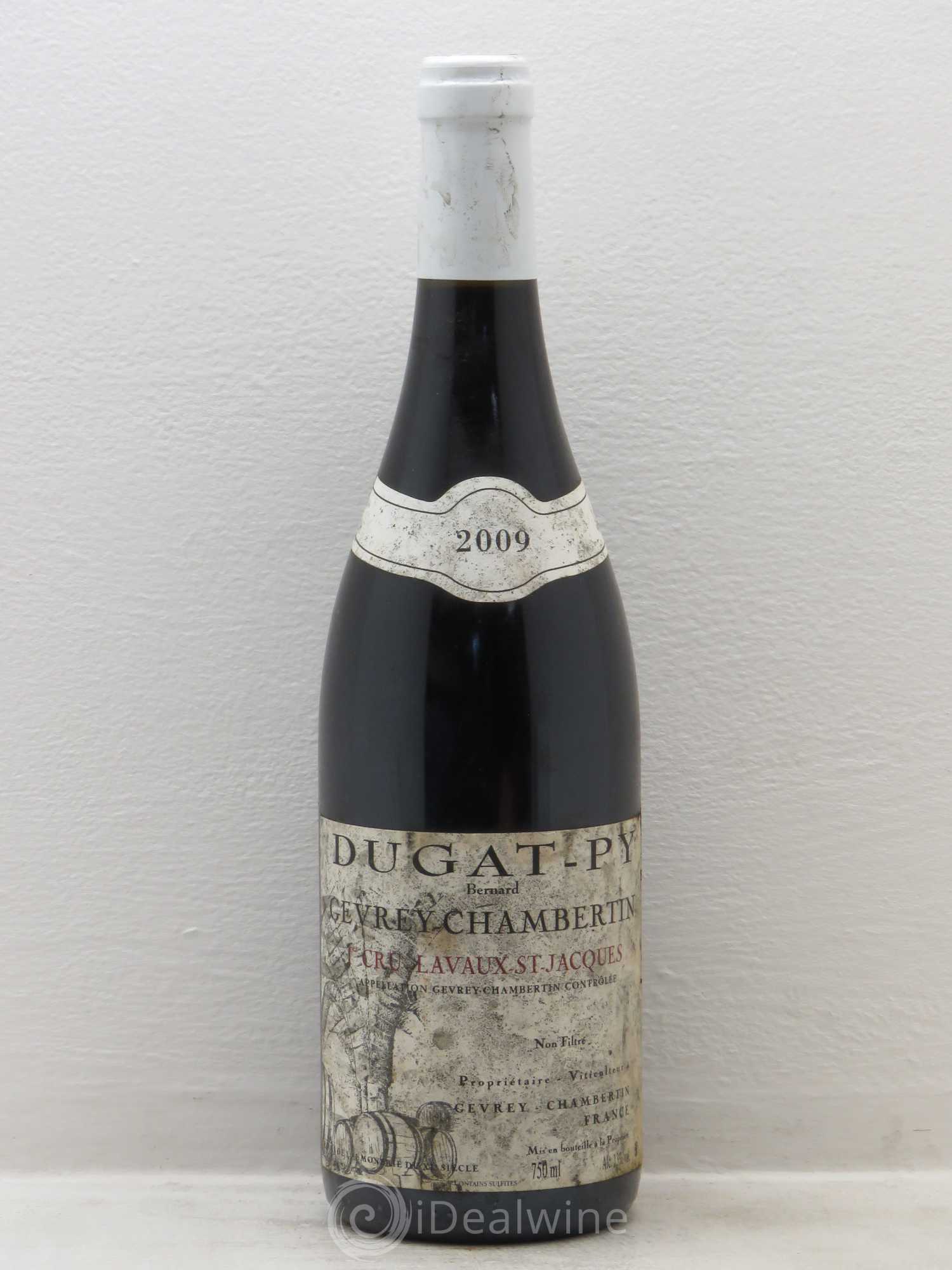 Gevrey-Chambertin 1er Cru Lavaux Saint Jacques Dugat-Py 2009 - Lot de 1 bouteille - 0