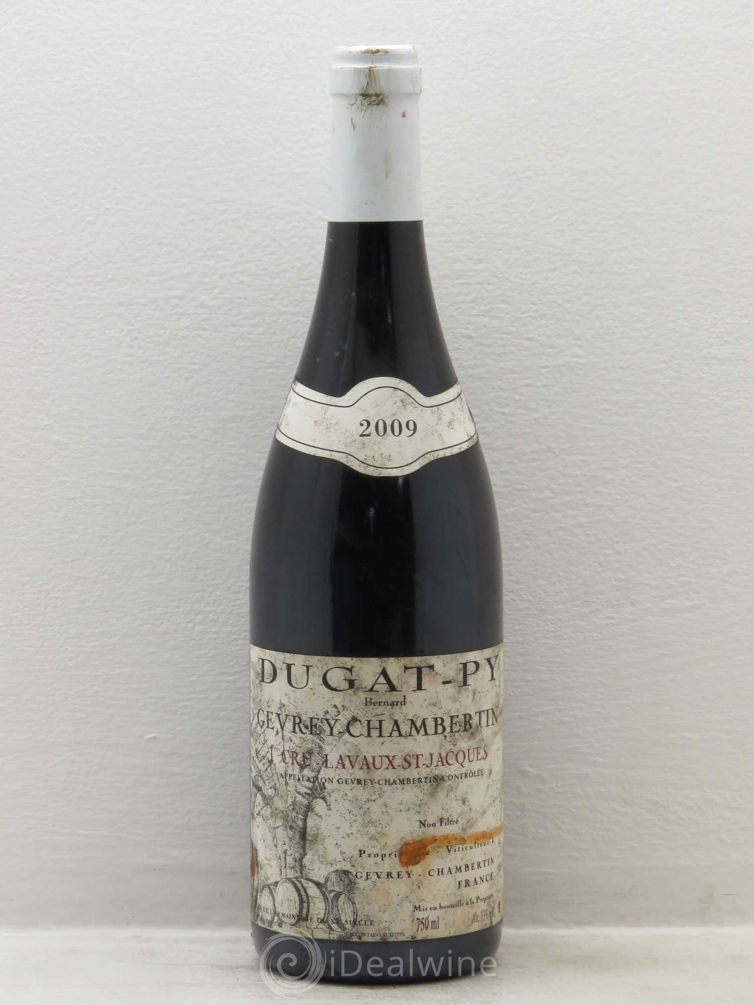 Gevrey-Chambertin 1er Cru Lavaux Saint Jacques Dugat-Py 2009 - Lot de 1 bouteille - 0