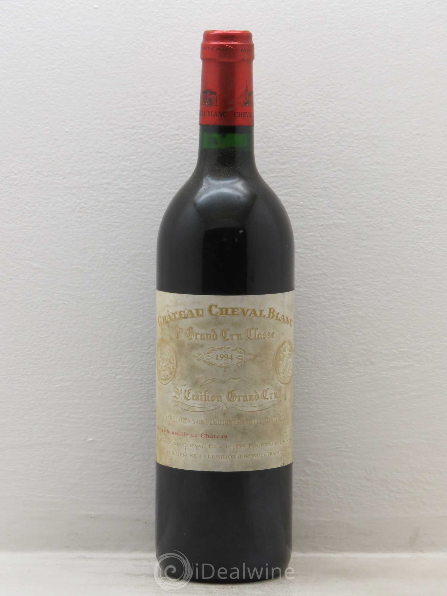 Château Cheval Blanc 1er Grand Cru Classé A 1994 - Lot de 1 bouteille - 0