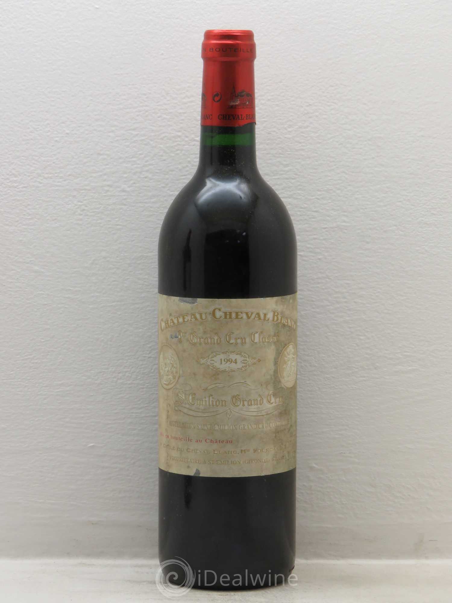 Château Cheval Blanc 1er Grand Cru Classé A 1994 - Lot de 1 bouteille - 0