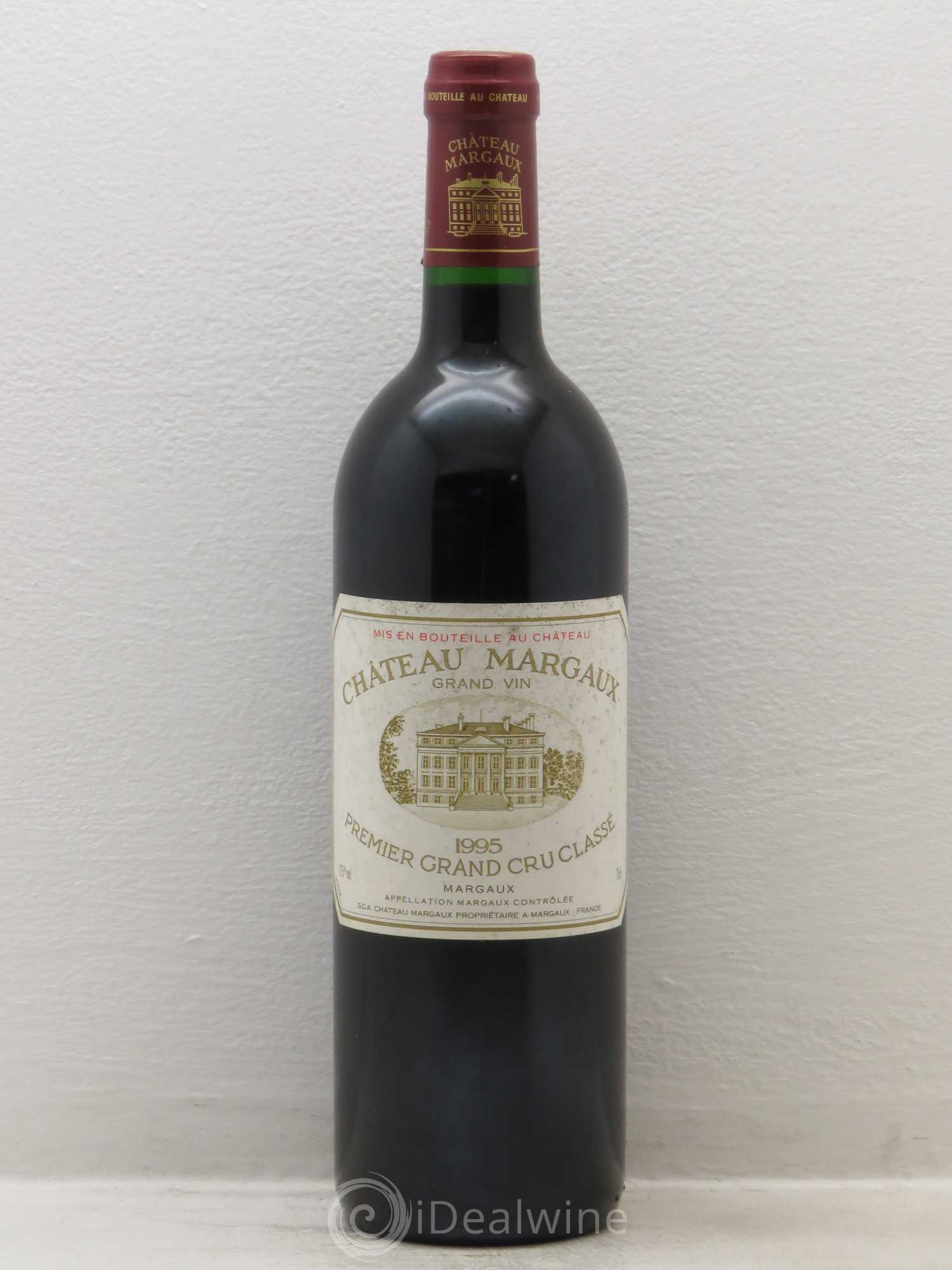 Château Margaux 1er Grand Cru Classé 1995 - Lot de 1 bouteille - 0
