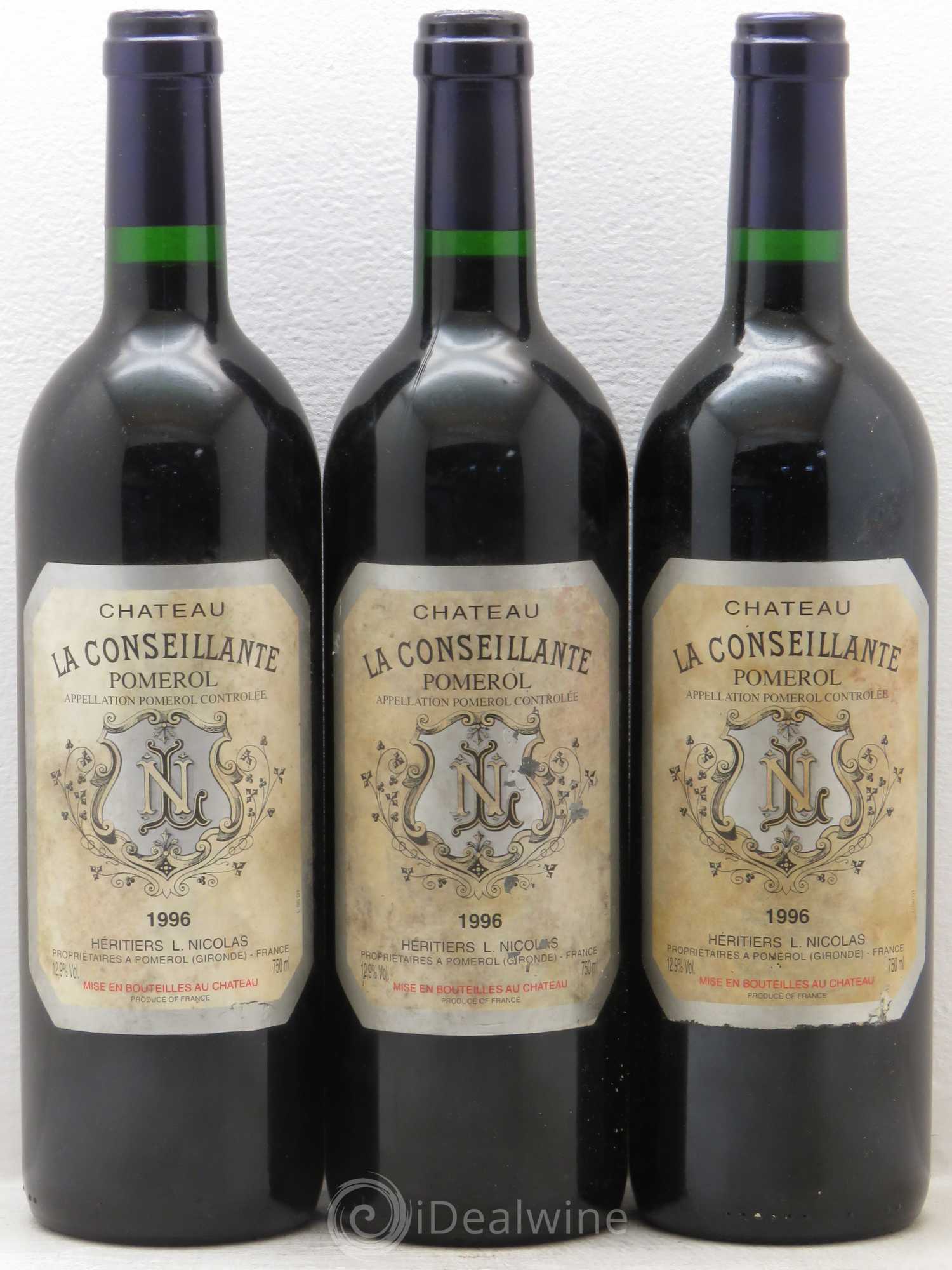 Château la Conseillante 1996 - Lot de 12 bouteilles - 3