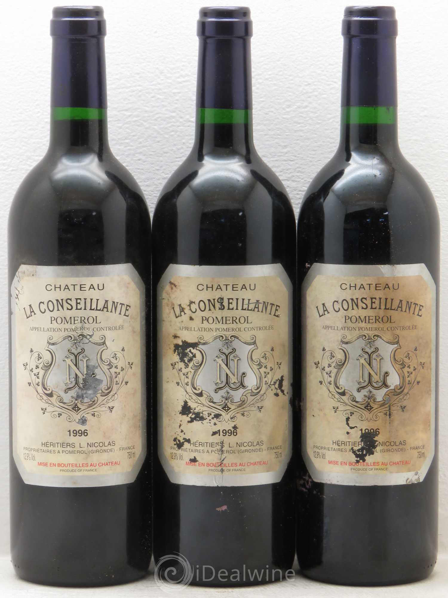 Château la Conseillante 1996 - Lot de 12 bouteilles - 4
