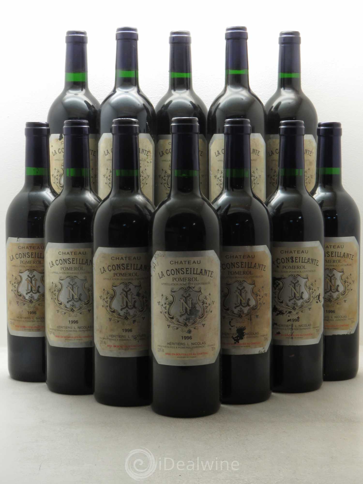 Château la Conseillante 1996 - Lot de 12 bouteilles - 0
