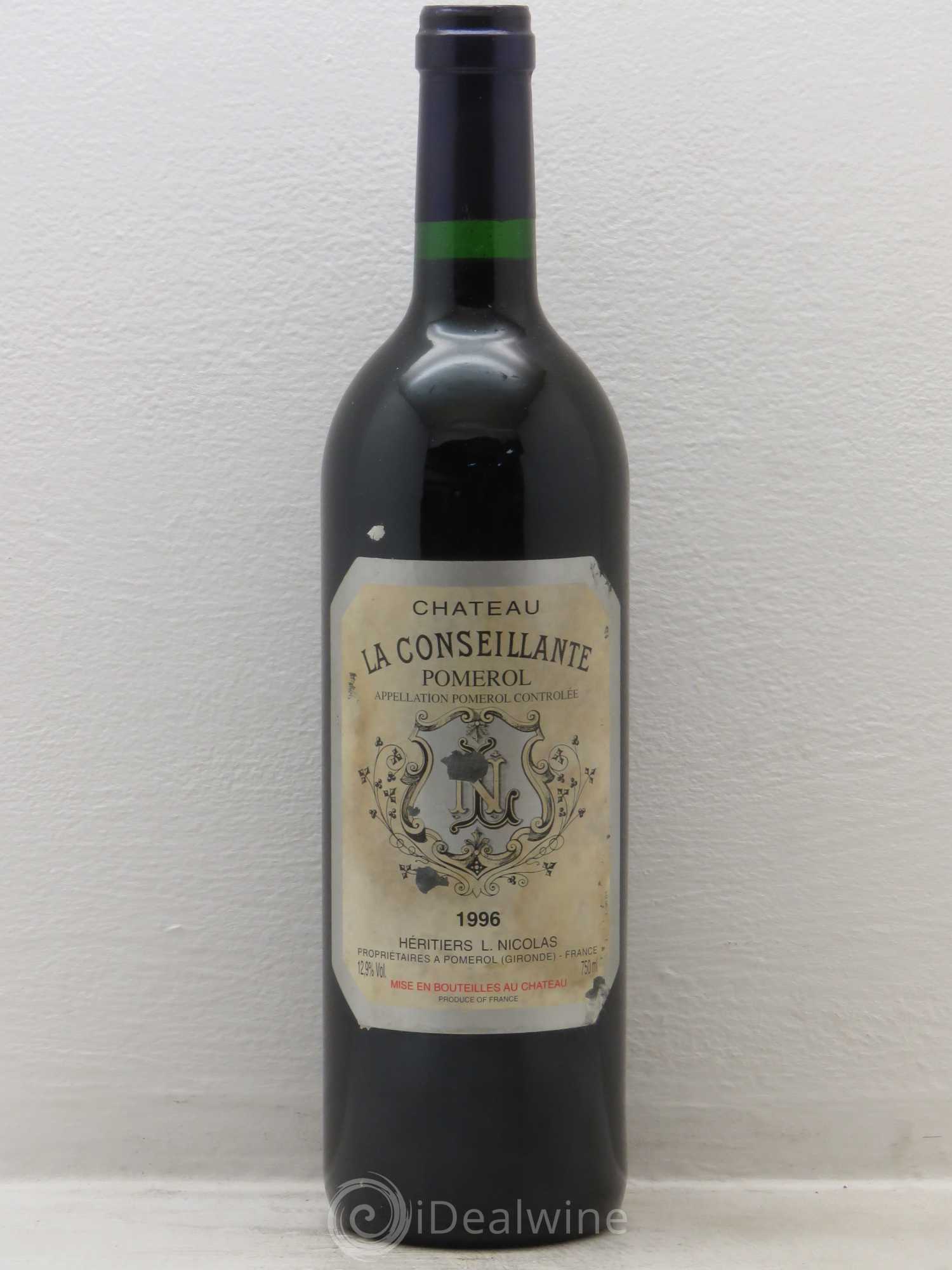 Château la Conseillante 1996 - Lot de 6 bouteilles - 0