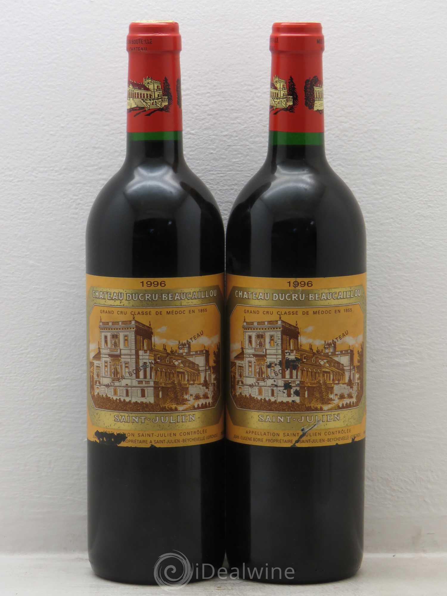 Château Ducru Beaucaillou 2ème Grand Cru Classé 1996 - Lot de 2 bouteilles - 0