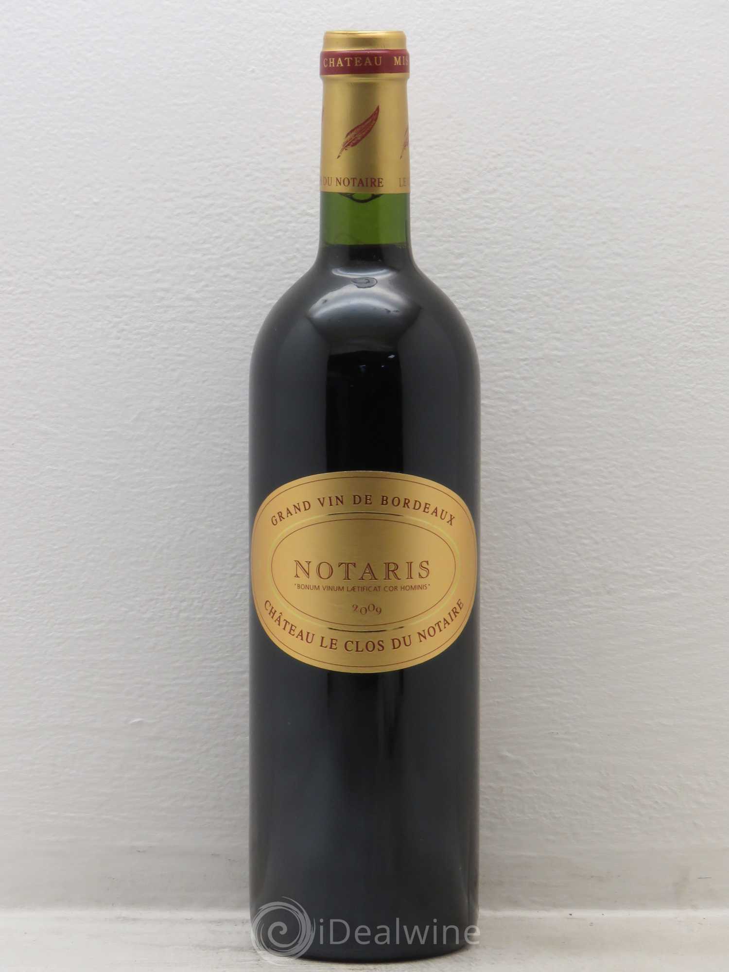Côtes de Bourg Chateau le Clos du Notaire Cuvée Notaris 2009 - Posten von 6 Flaschen - 0
