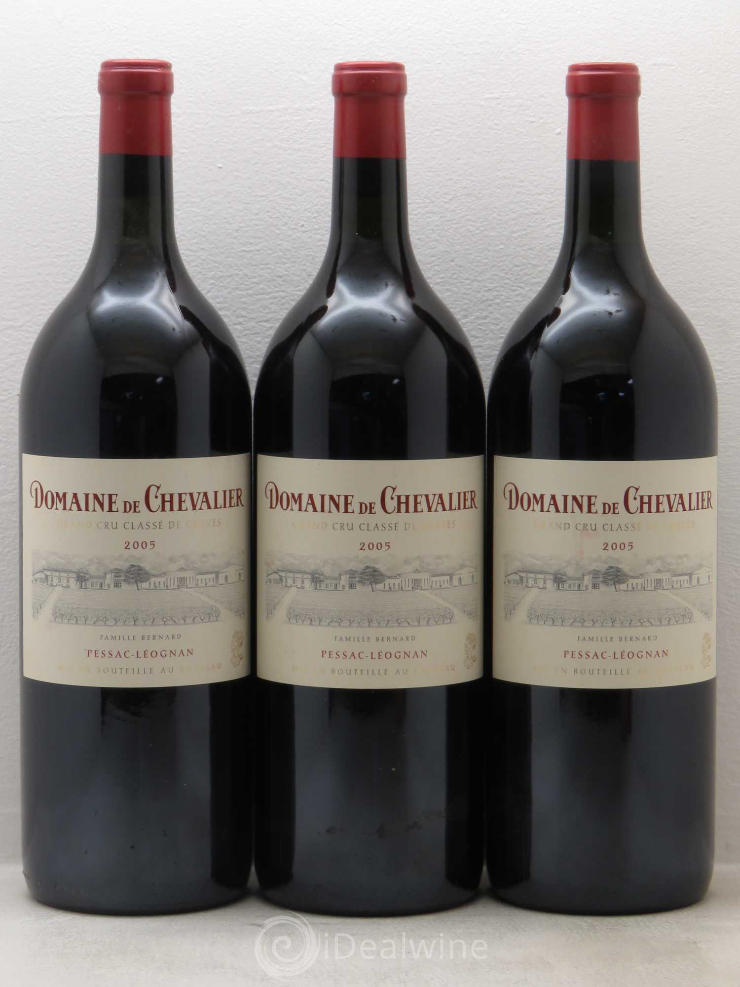 Domaine de Chevalier Cru Classé de Graves 2005 - Lot de 6 magnums - 2