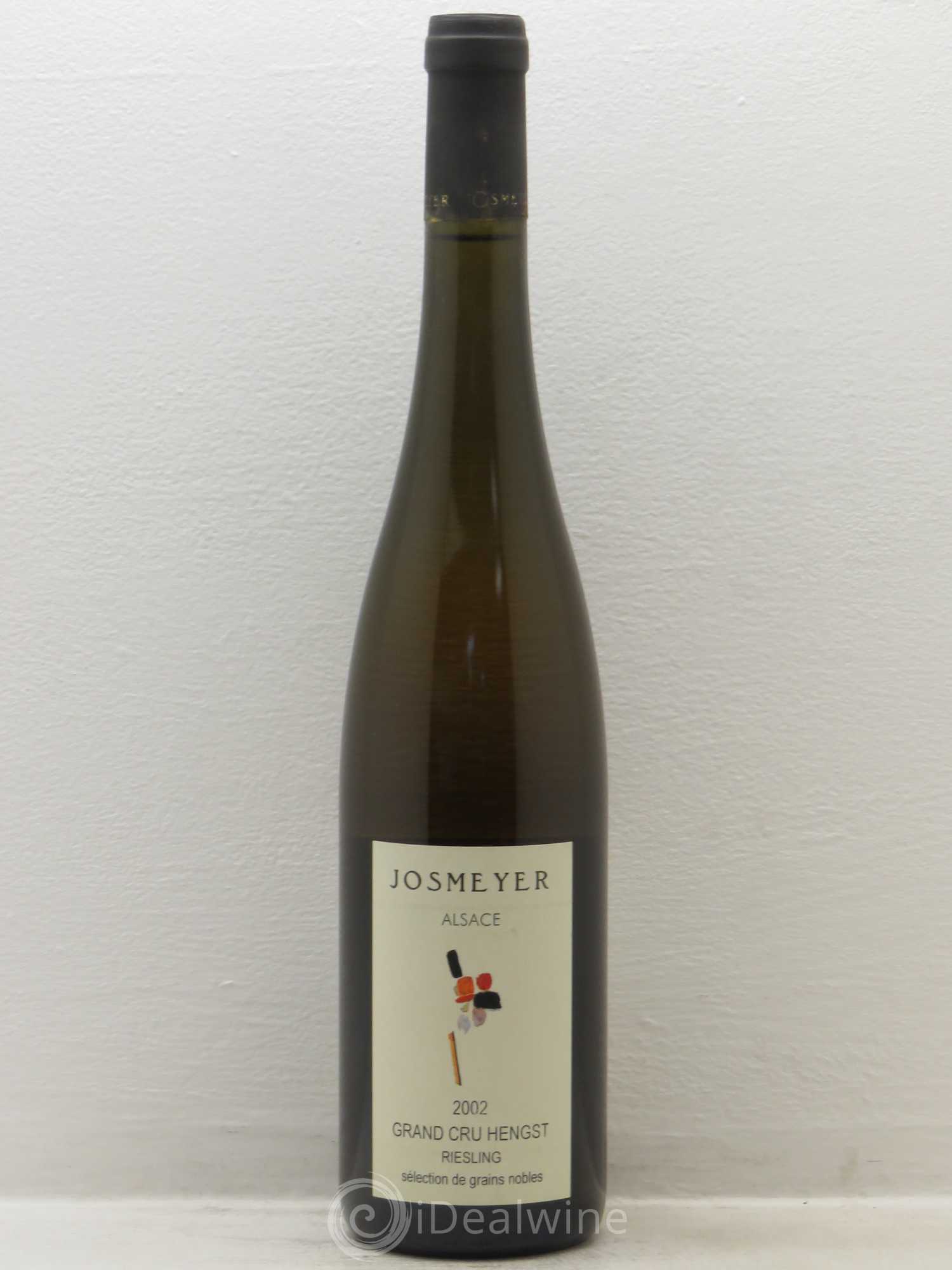 Alsace Riesling Grand Cru Hengst Josmeyer (Domaine) Sélection de Grains nobles 2002 - Posten von 6 Flaschen - 0