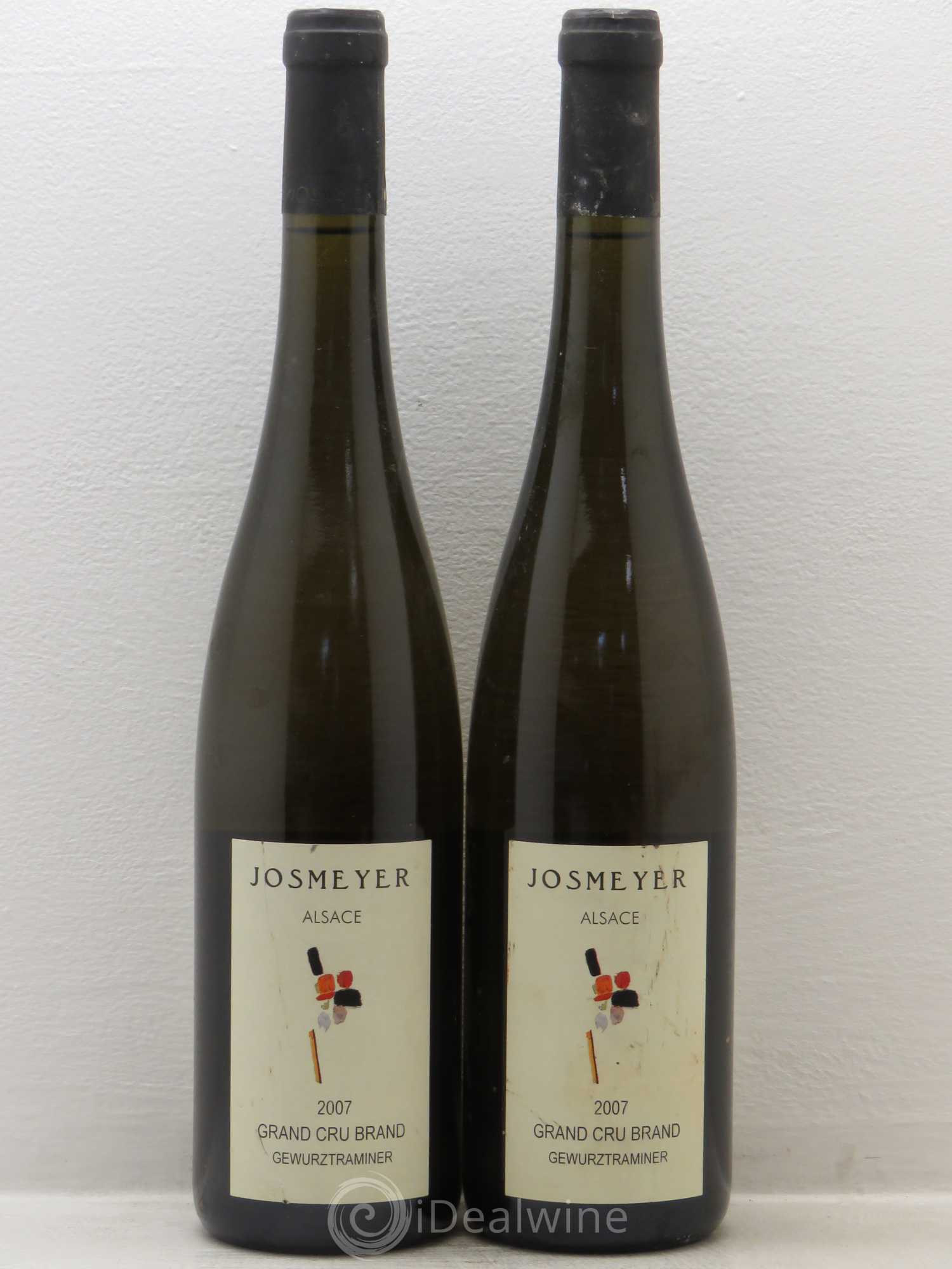 Gewurztraminer Brand Josmeyer 2007 - Posten von 2 Flaschen - 0