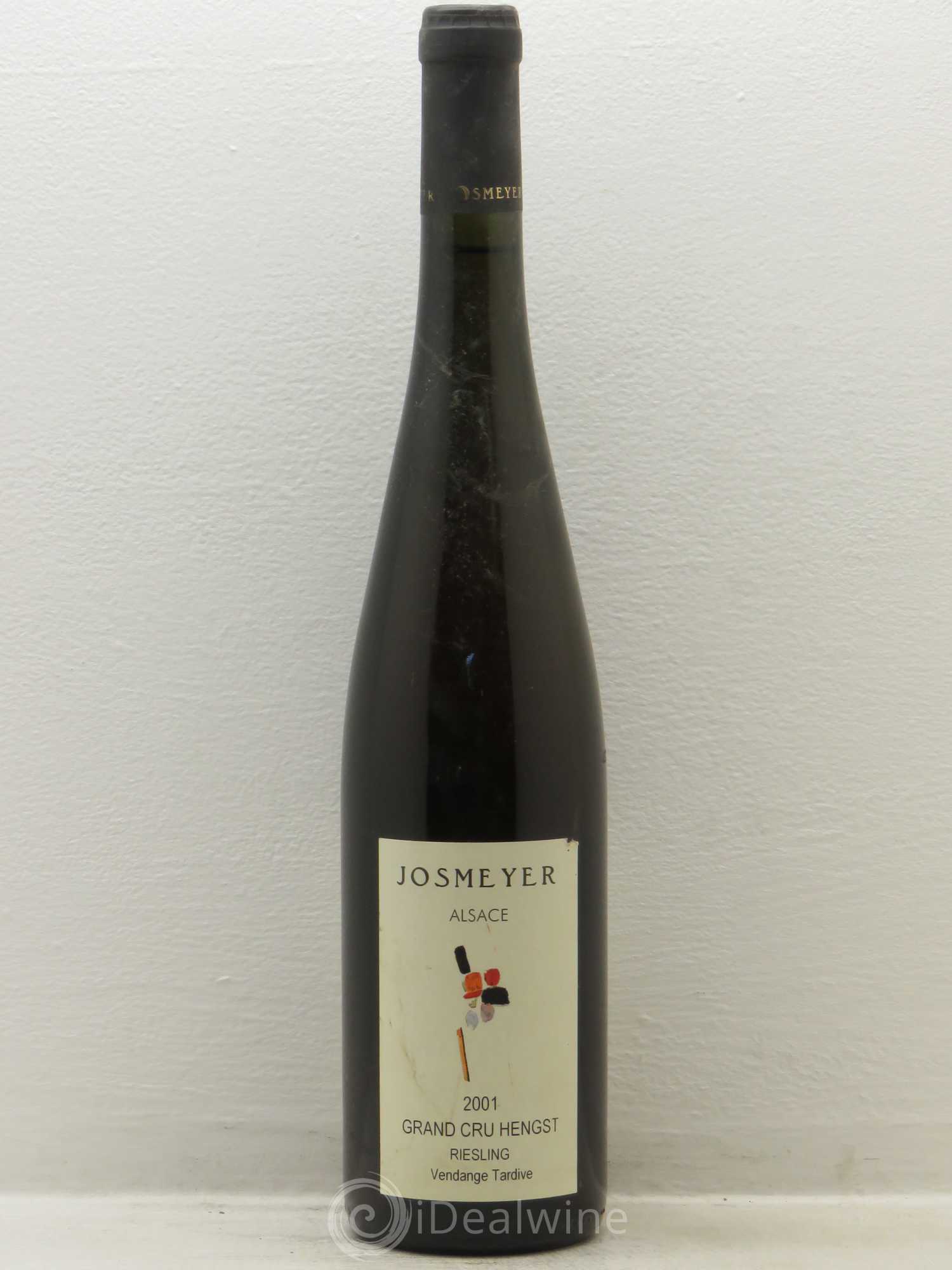Alsace Riesling Grand Cru Hengst Josmeyer (Domaine) Vendanges Tardives 2001 - Lot de 6 bouteilles - 0