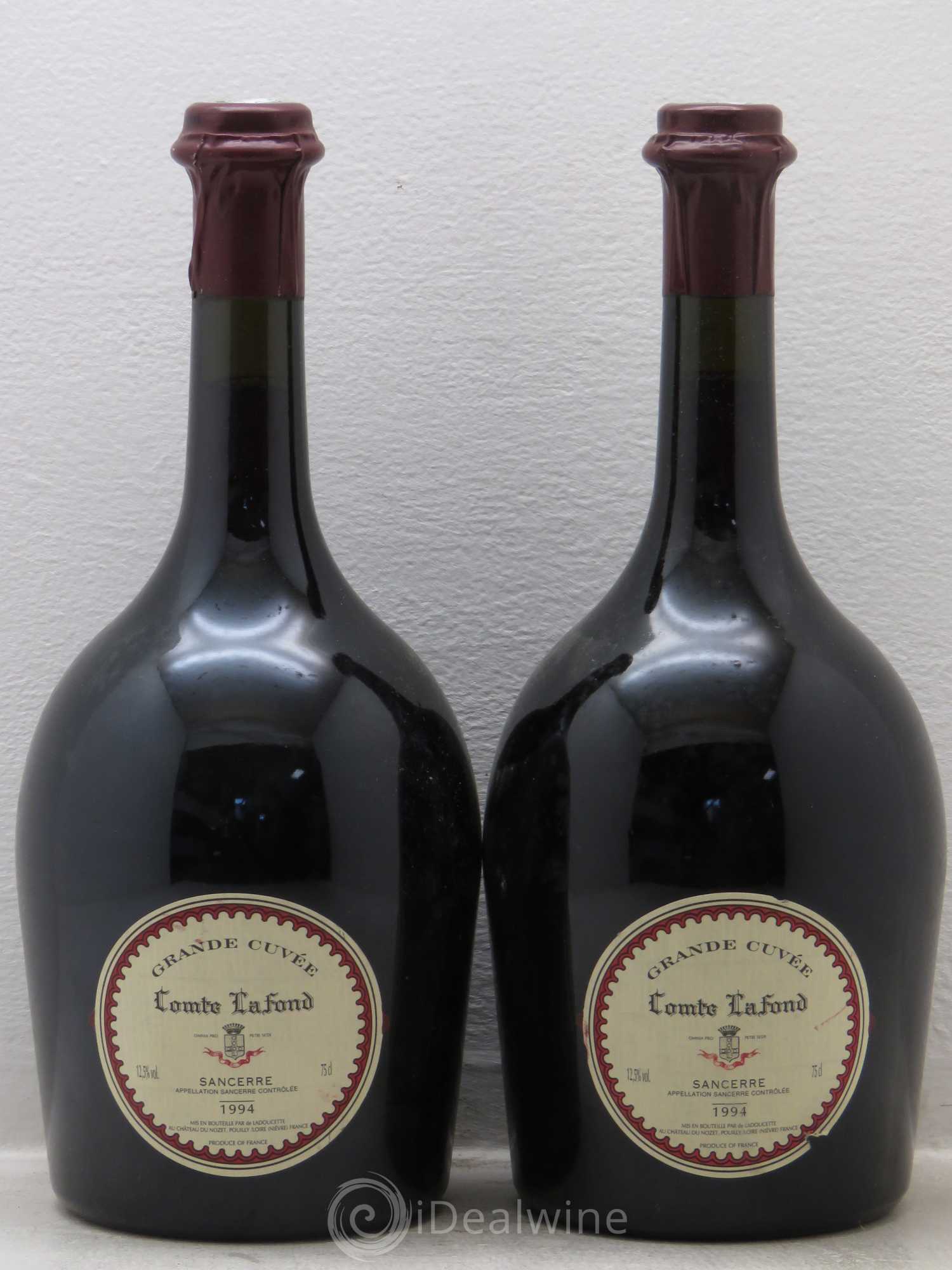 Sancerre Grande Cuvée Comte Lafond 1994 - Posten von 2 Flaschen - 0