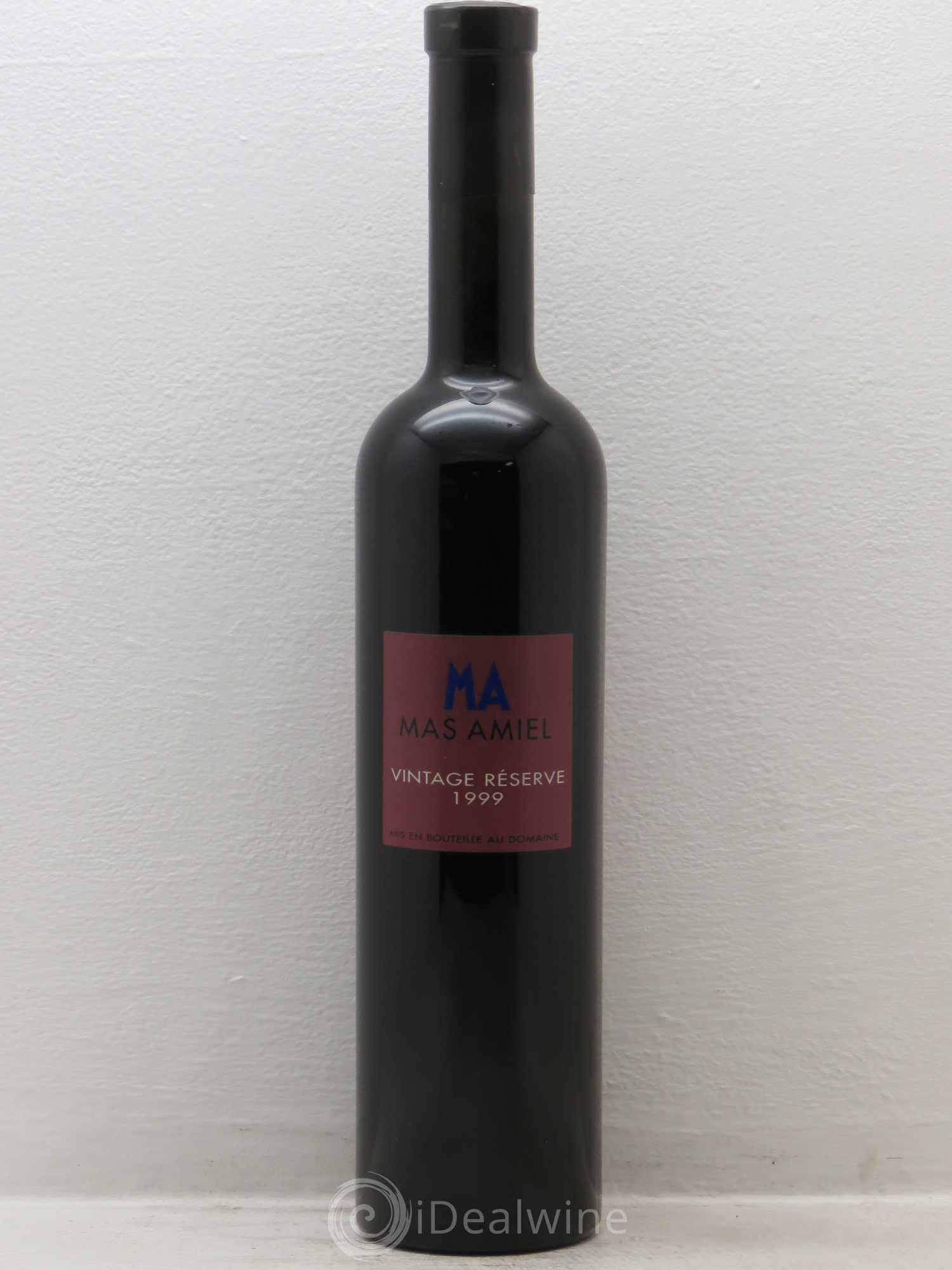 Maury Mas Amiel Vintage Réserve 1999 - Lot de 1 bouteille - 0