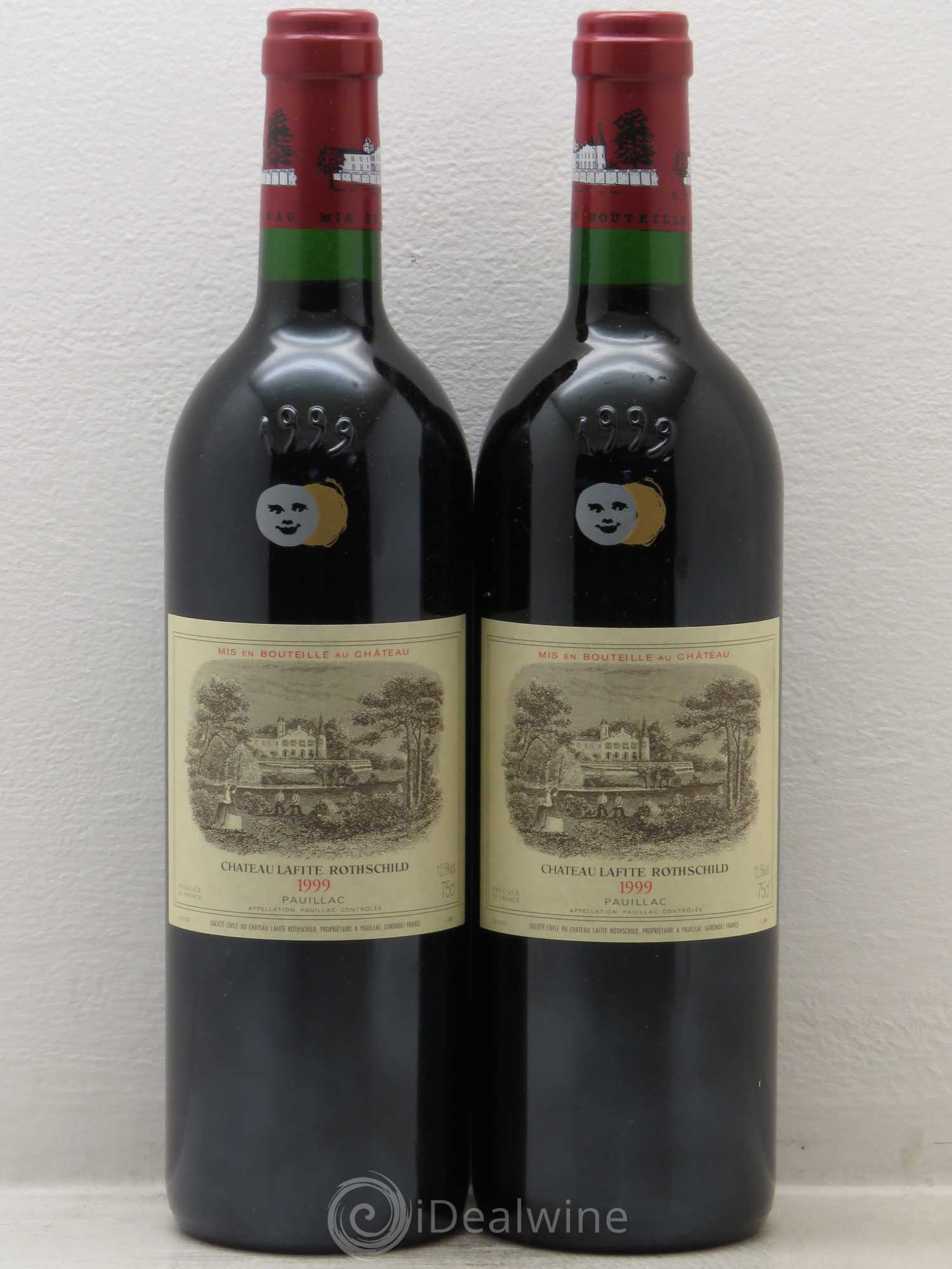 Château Lafite Rothschild 1er Grand Cru Classé 1999 - Lot de 2 bouteilles - 0