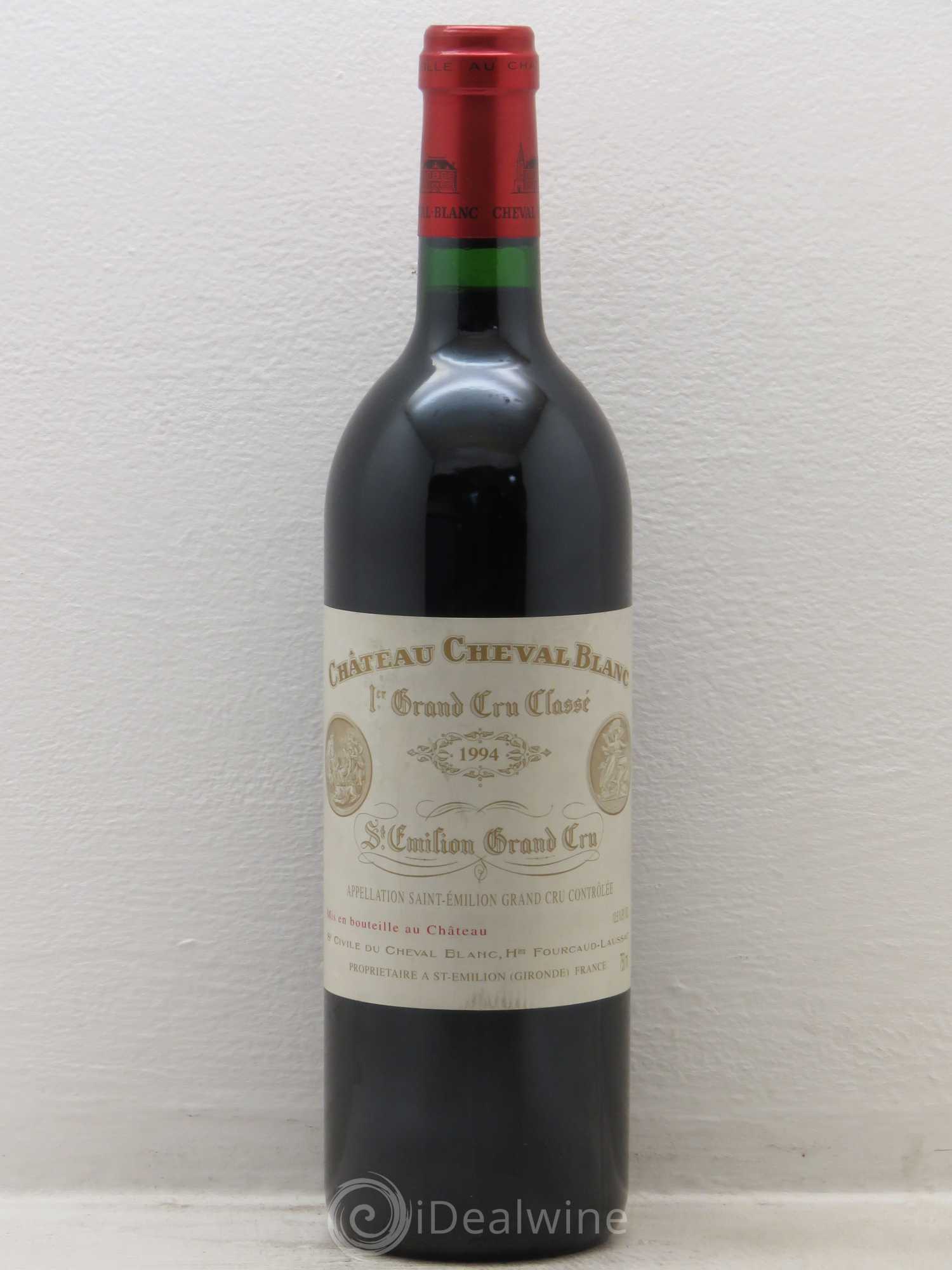 Château Cheval Blanc 1er Grand Cru Classé A 1994 - Lot de 1 bouteille - 0
