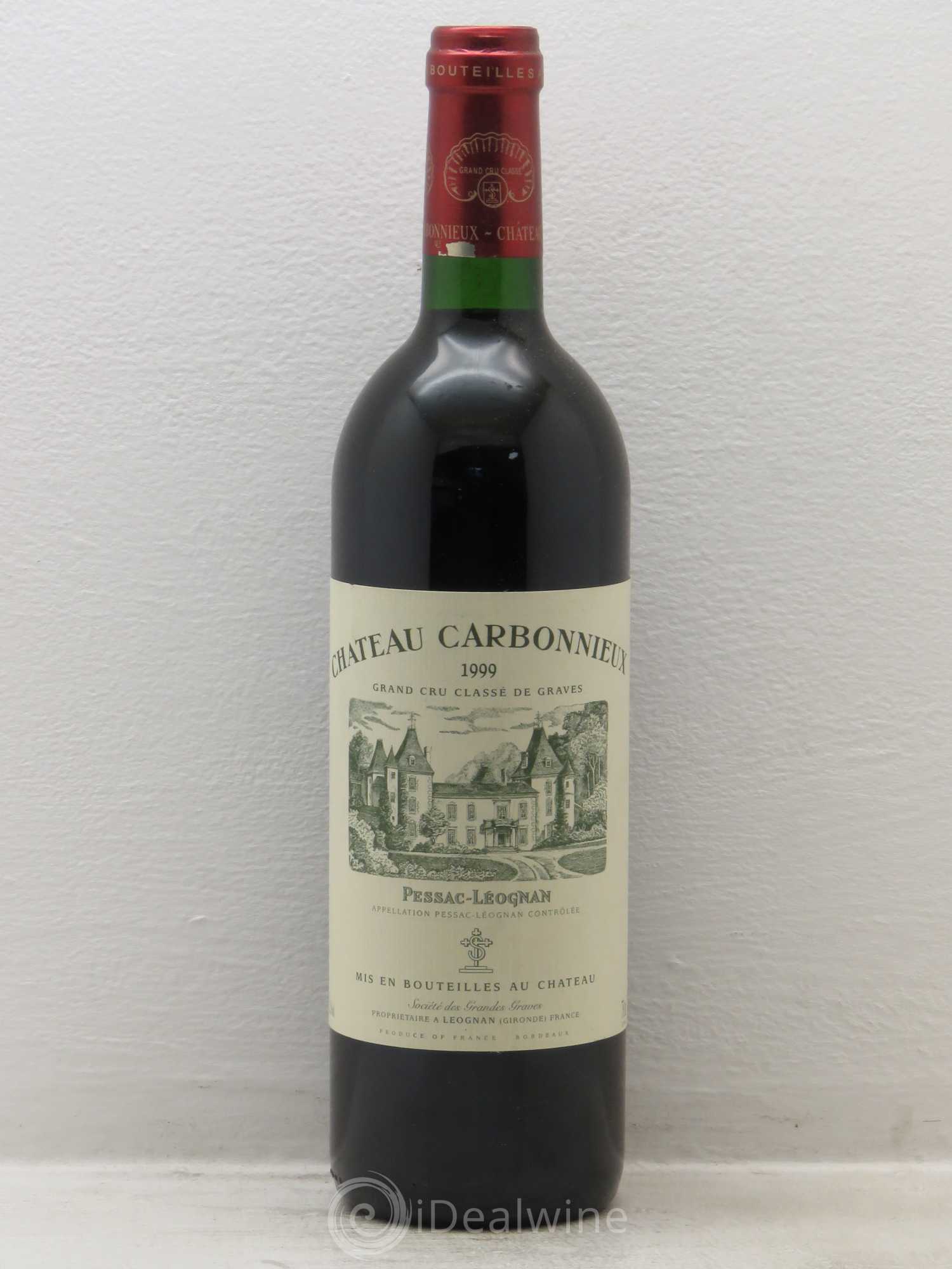 Château Carbonnieux Cru Classé de Graves 1999 - Lot de 6 bouteilles - 0
