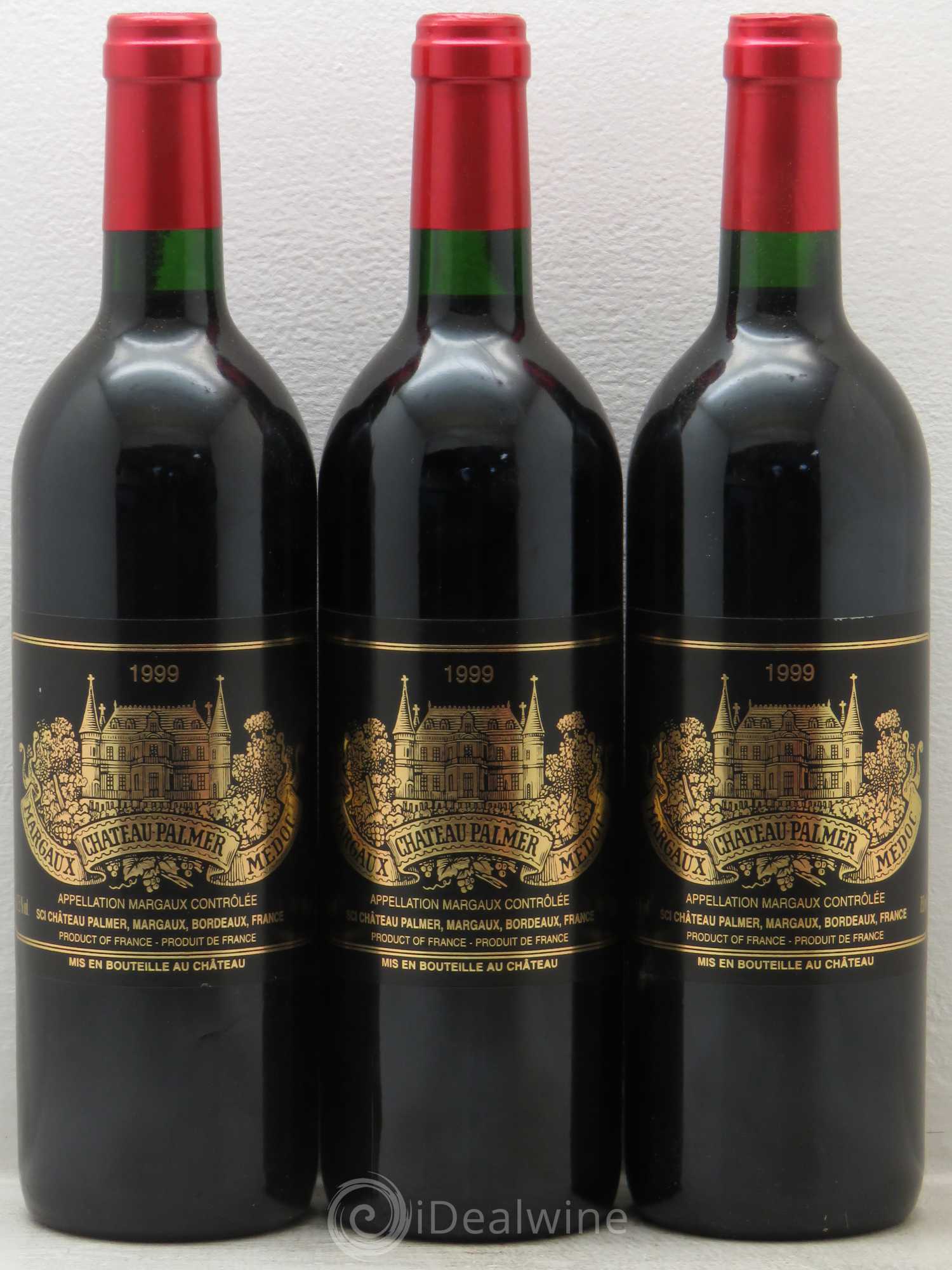 Château Palmer 3ème Grand Cru Classé 1999 - Lot de 6 bouteilles - 2