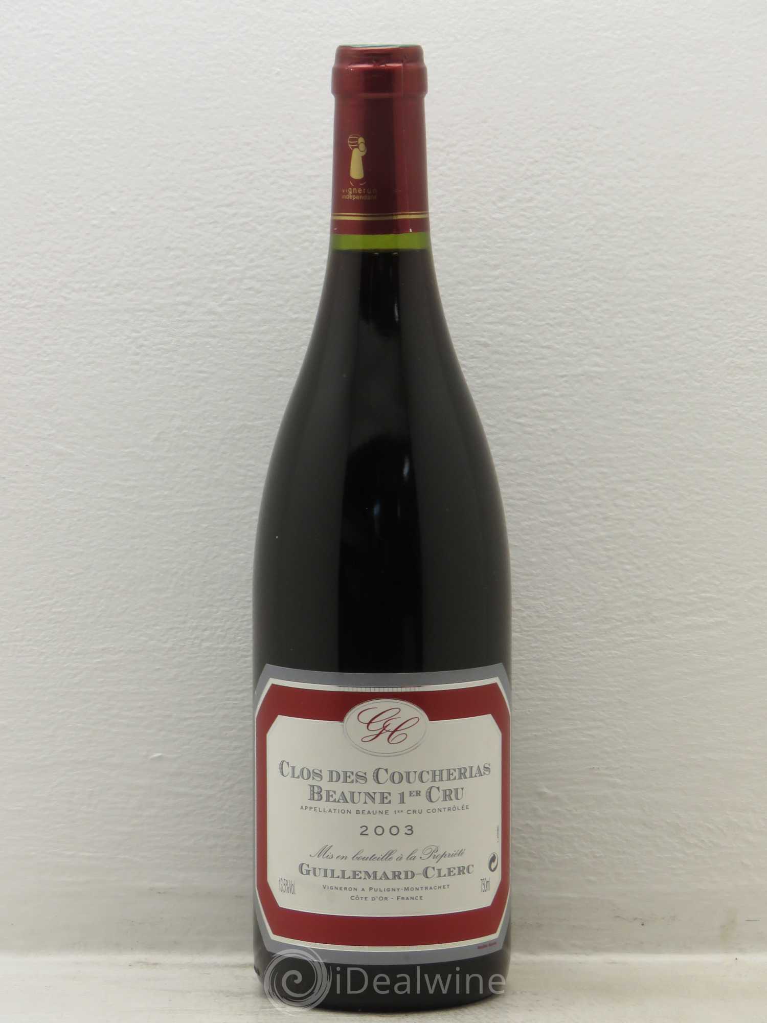 Beaune 1er Cru 2003 - Posten von 6 Flaschen - 0