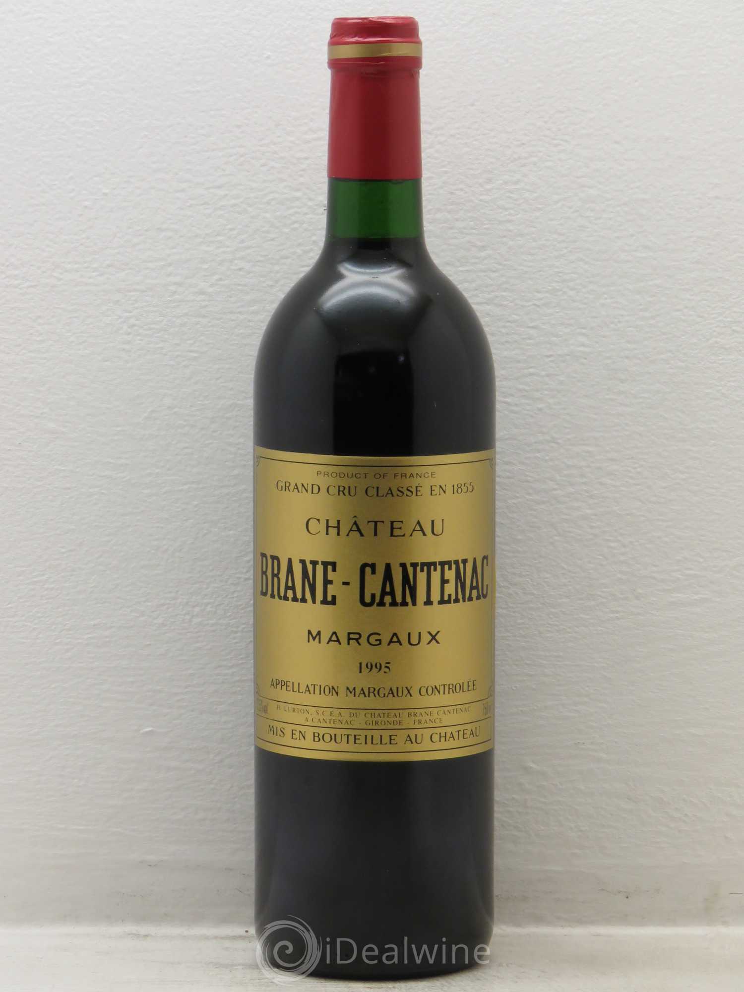 Château Brane Cantenac 2ème Grand Cru Classé 1995 - Lot de 12 bouteilles - 0