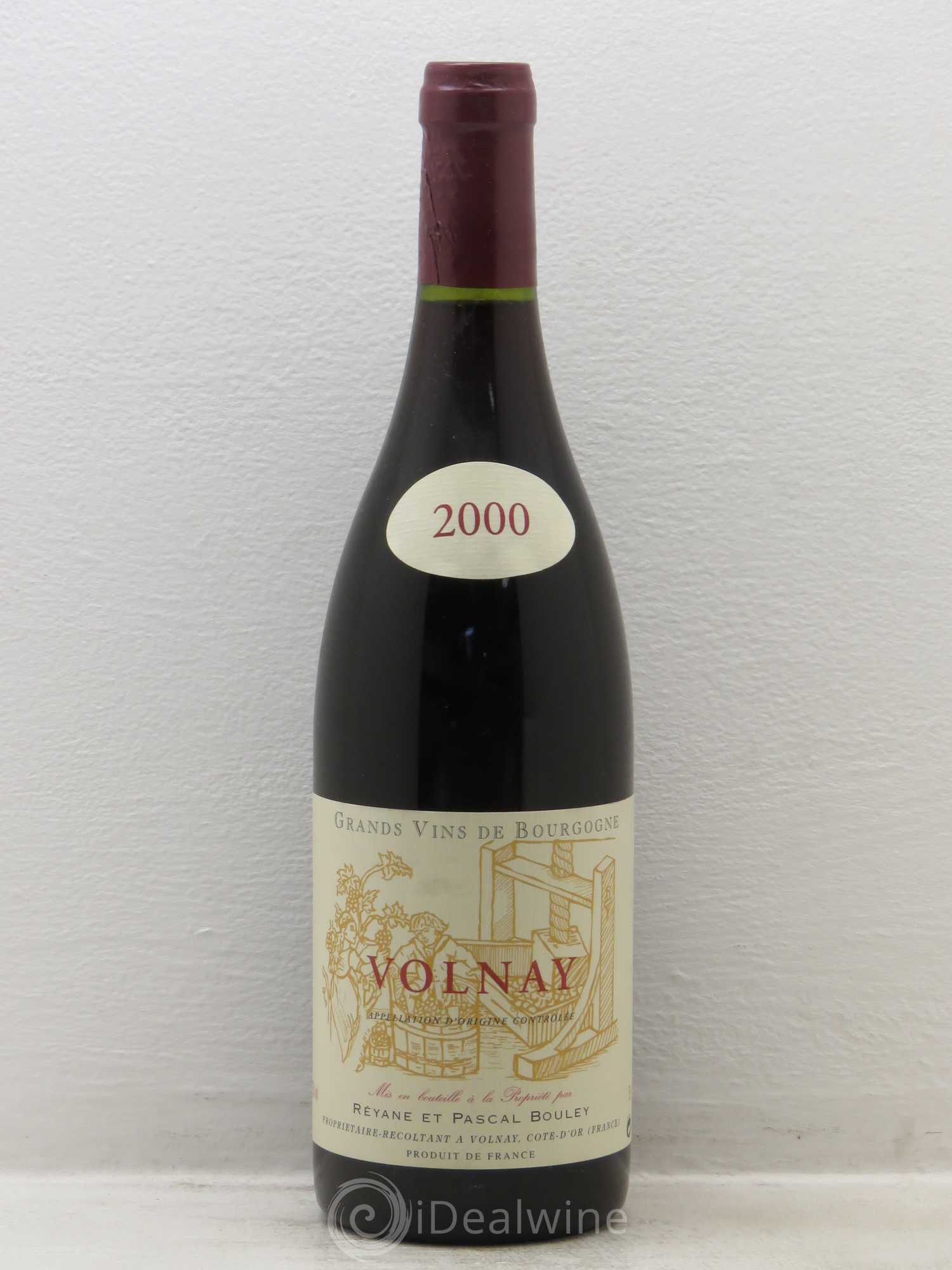 Volnay Domaine Réyane & Pascal Bouley 2000 - Posten von 1 Flasche - 0