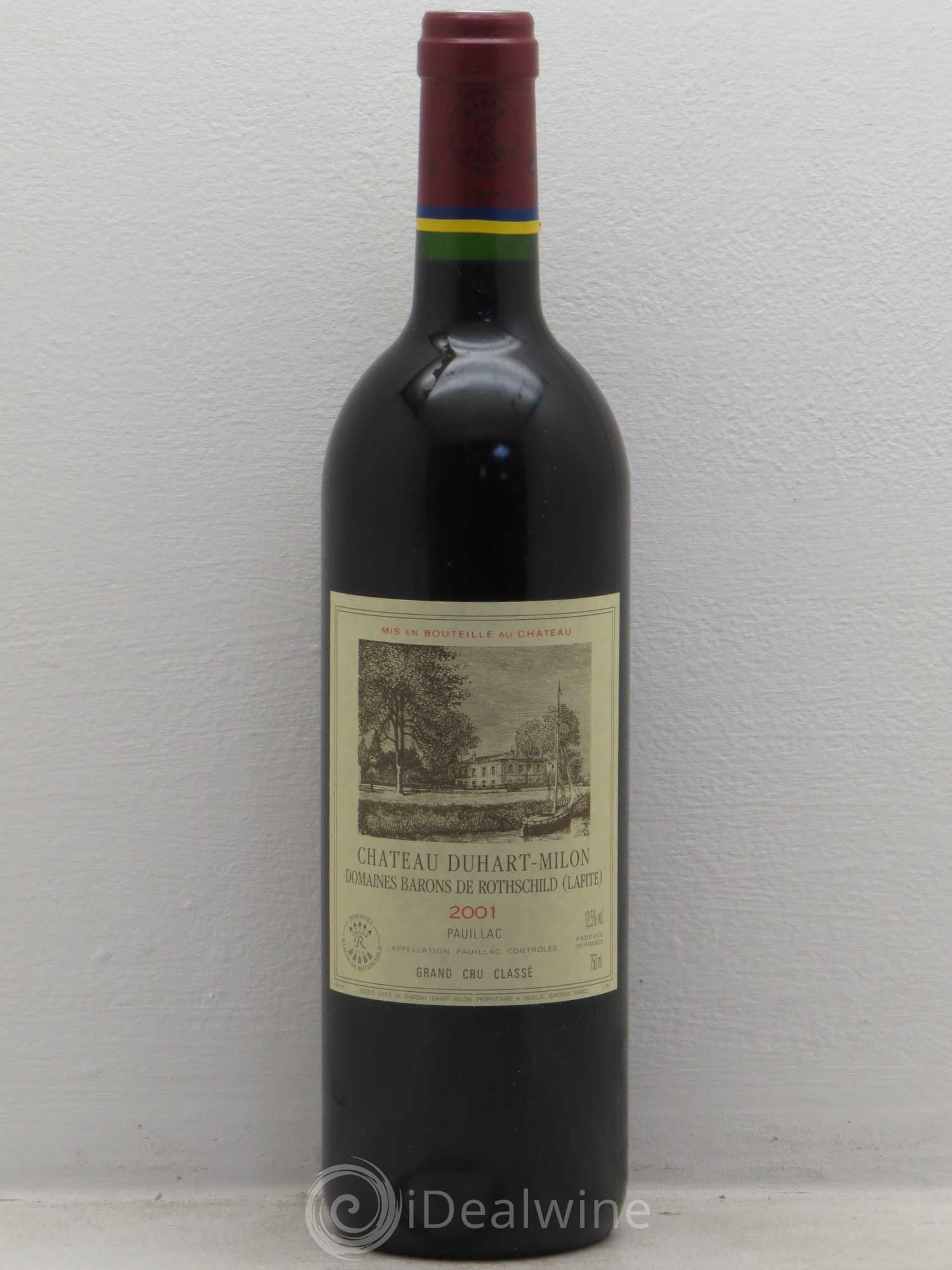 Château Duhart-Milon 4ème Grand Cru Classé 2001 - Lot de 1 bouteille - 0