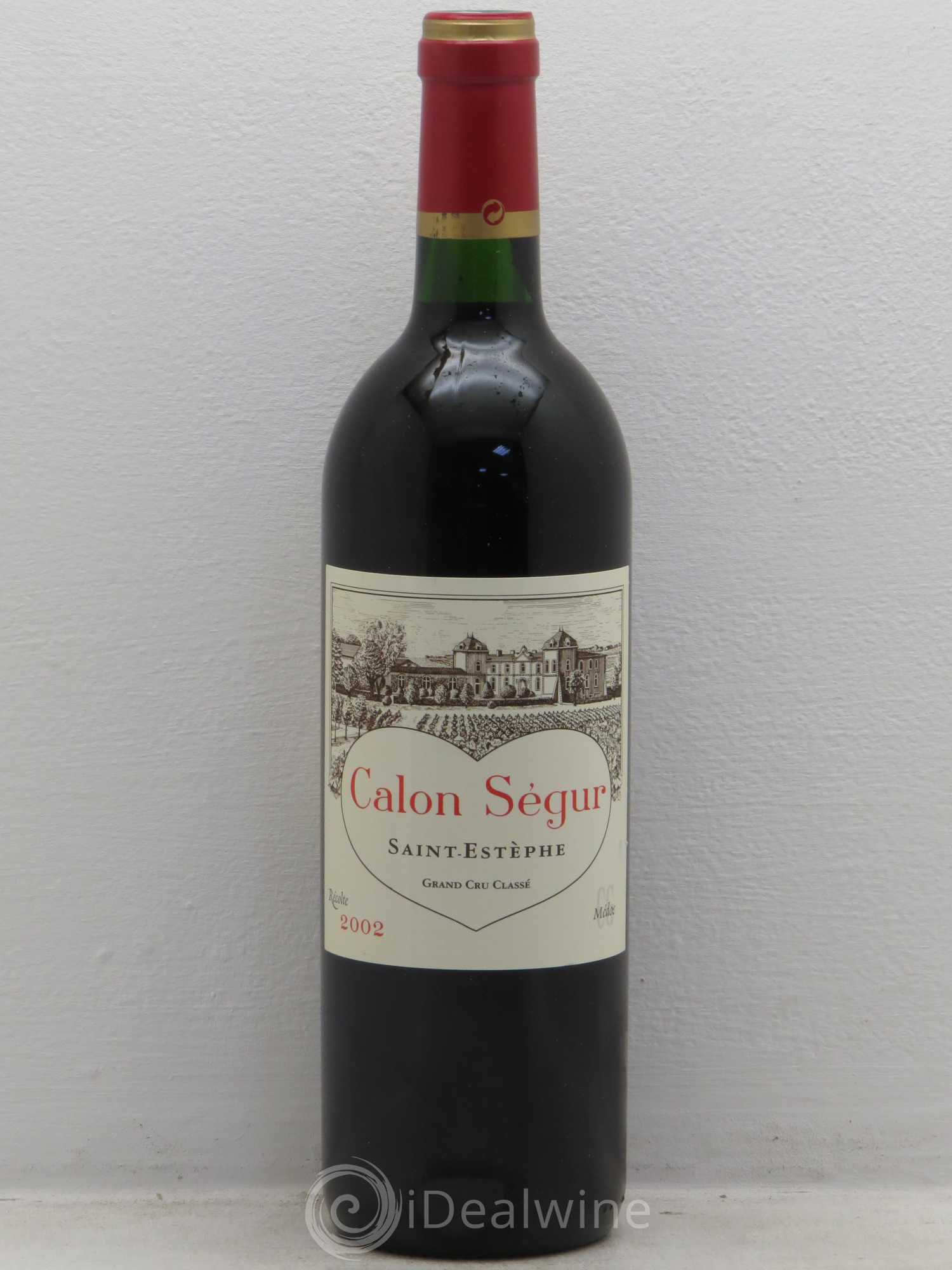 Château Calon Ségur 3ème Grand Cru Classé 2002 - Lot de 12 bouteilles - 0