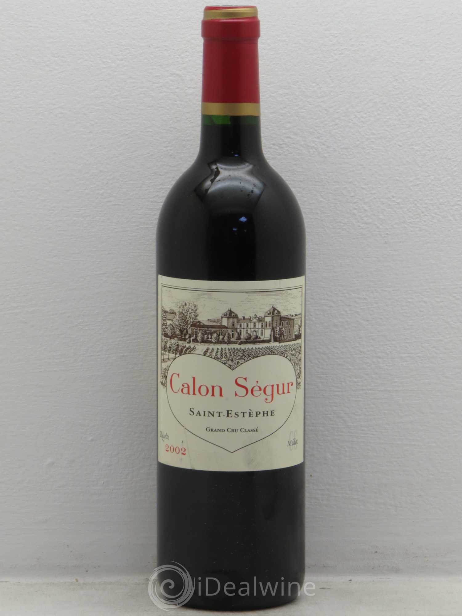 Château Calon Ségur 3ème Grand Cru Classé 2002 - Lot de 6 bouteilles - 0