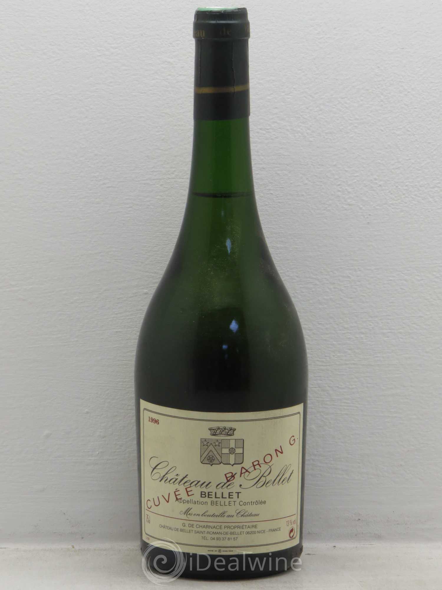 Bellet Château de Bellet Baron G 1996 - Lot de 1 bouteille - 0