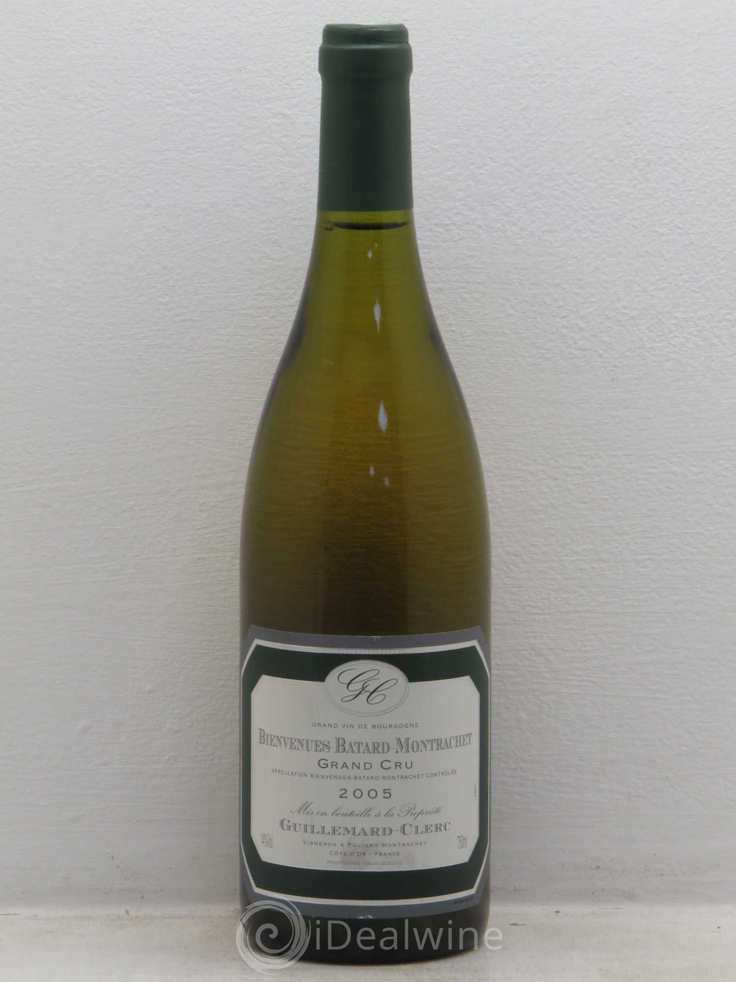 Bienvenues-Bâtard-Montrachet Grand Cru 2005 - Posten von 1 Flasche - 0