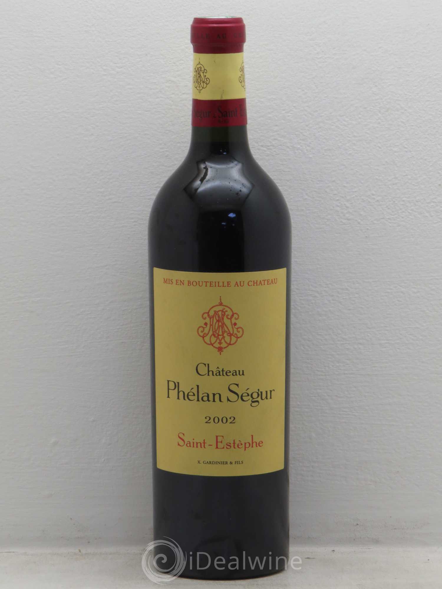Château Phélan Ségur 2002 - Lot de 1 bouteille - 0